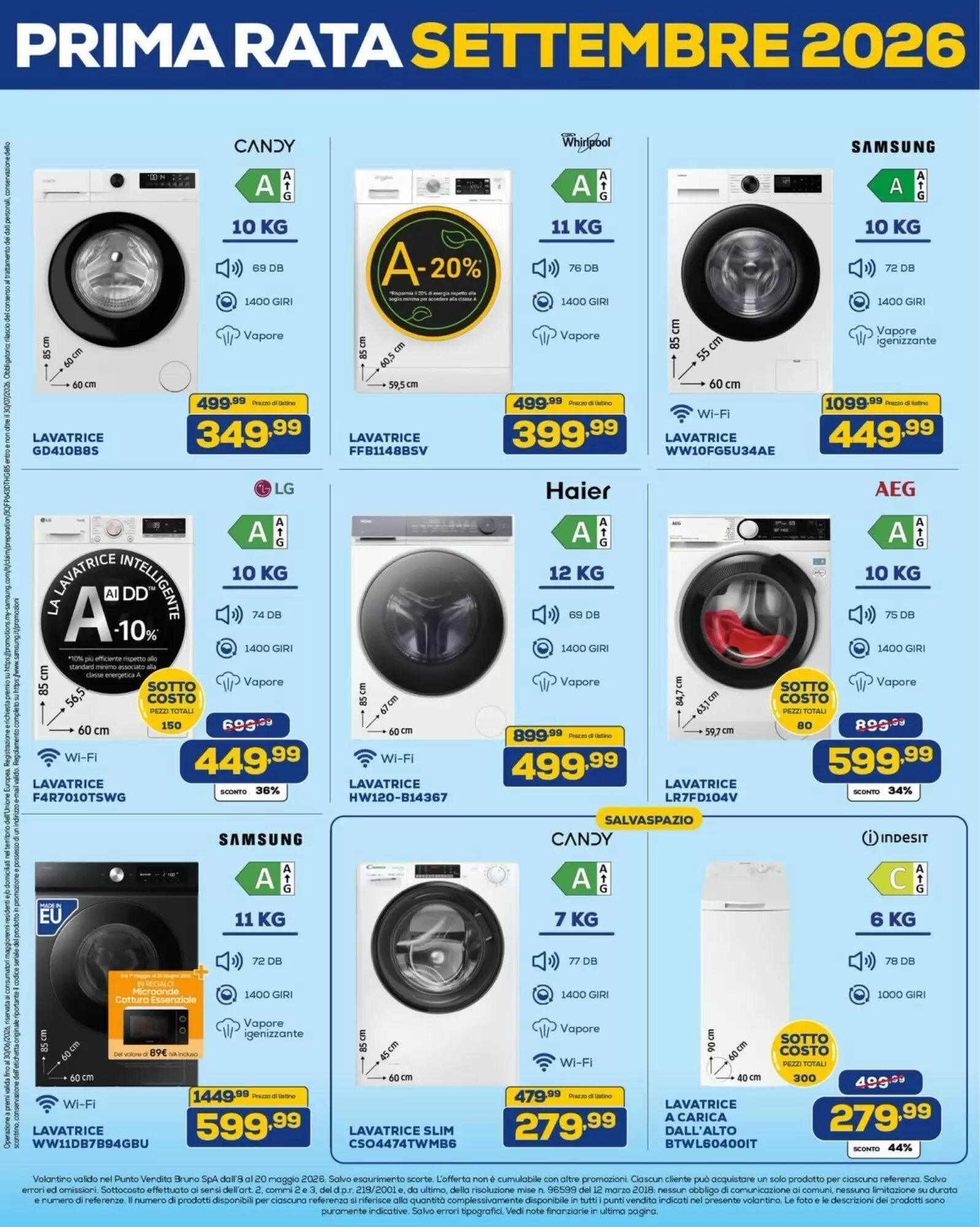 Volantino promozionale Euronics Bruno  valide dal 08/05/2026 - Pagina 28.