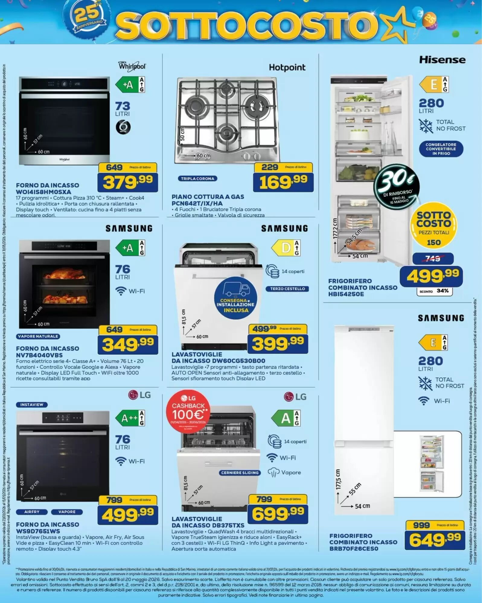 Volantino promozionale Euronics Bruno  valide dal 08/05/2026 - Pagina 31.