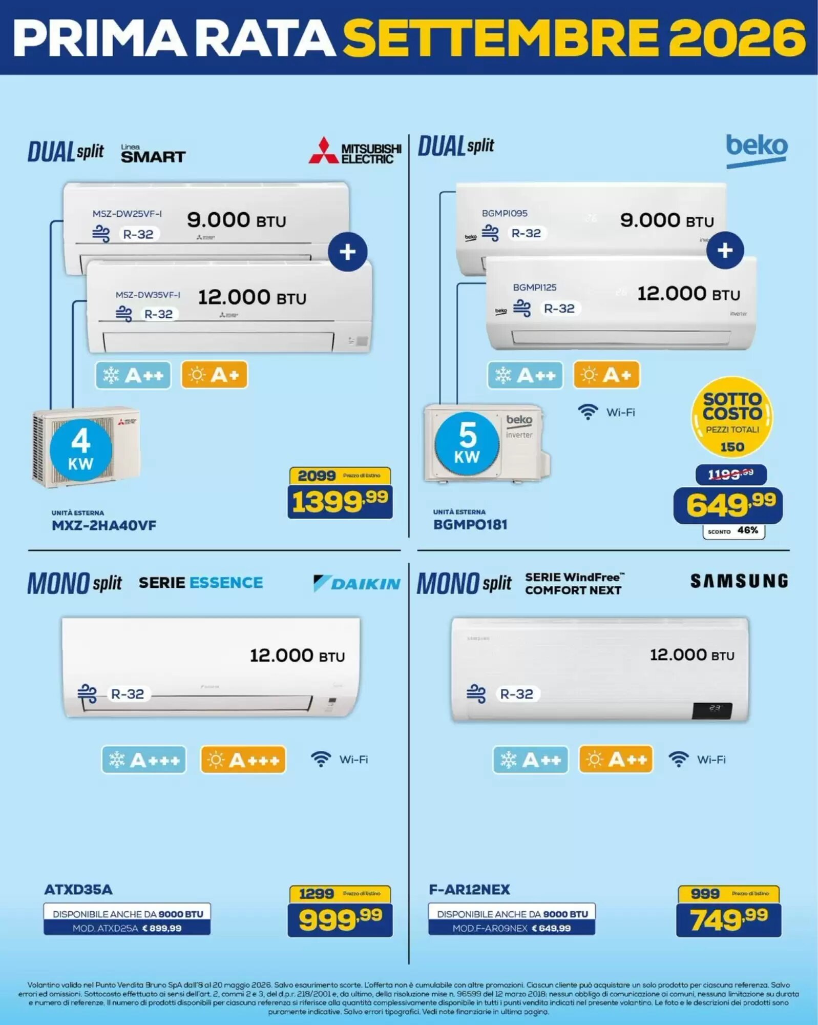 Volantino promozionale Euronics Bruno  valide dal 08/05/2026 - Pagina 32.