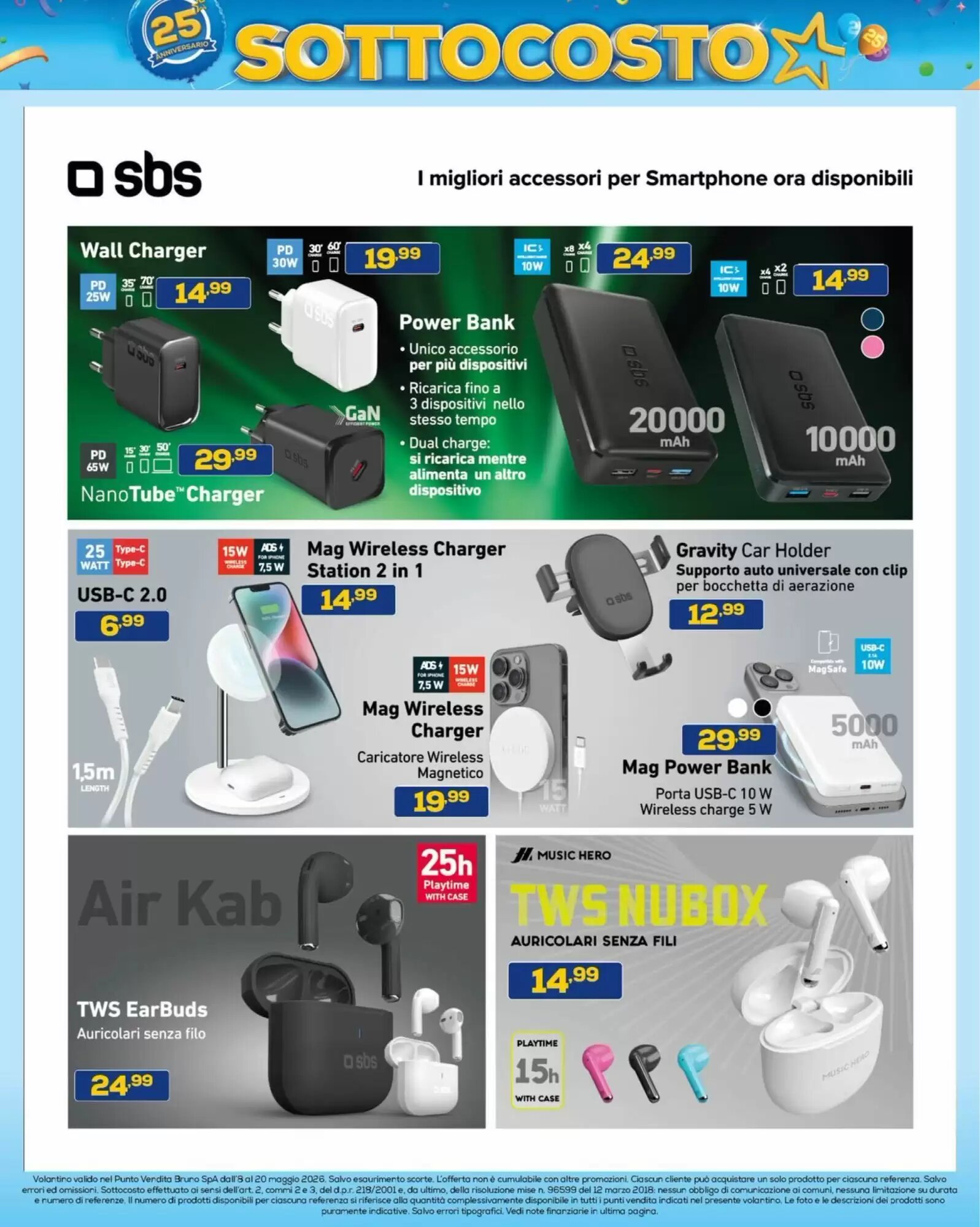 Volantino promozionale Euronics Bruno  valide dal 08/05/2026 - Pagina 36.