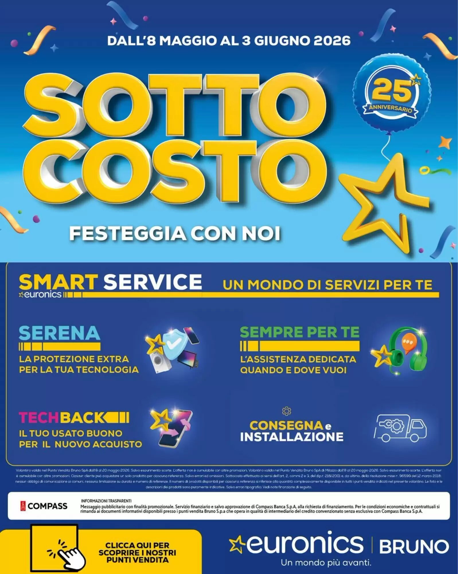 Volantino promozionale Euronics Bruno  valide dal 08/05/2026 - Pagina 43.