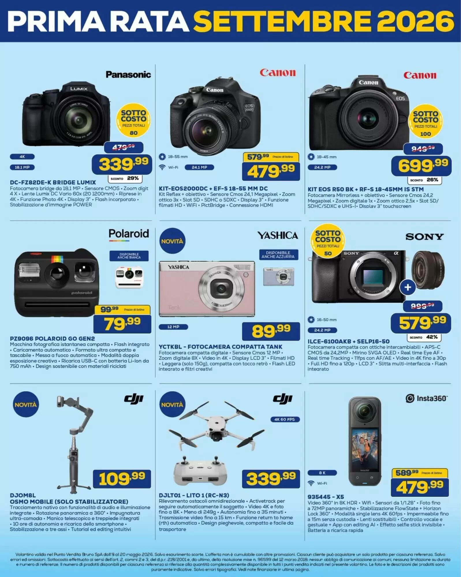 Volantino promozionale Euronics Bruno  valide dal 08/05/2026 - Pagina 8.