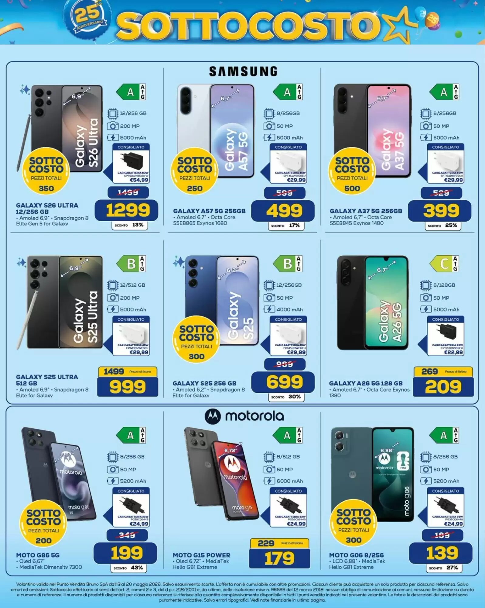 Volantino promozionale Euronics Bruno  valide dal 08/05/2026 - Pagina 9.