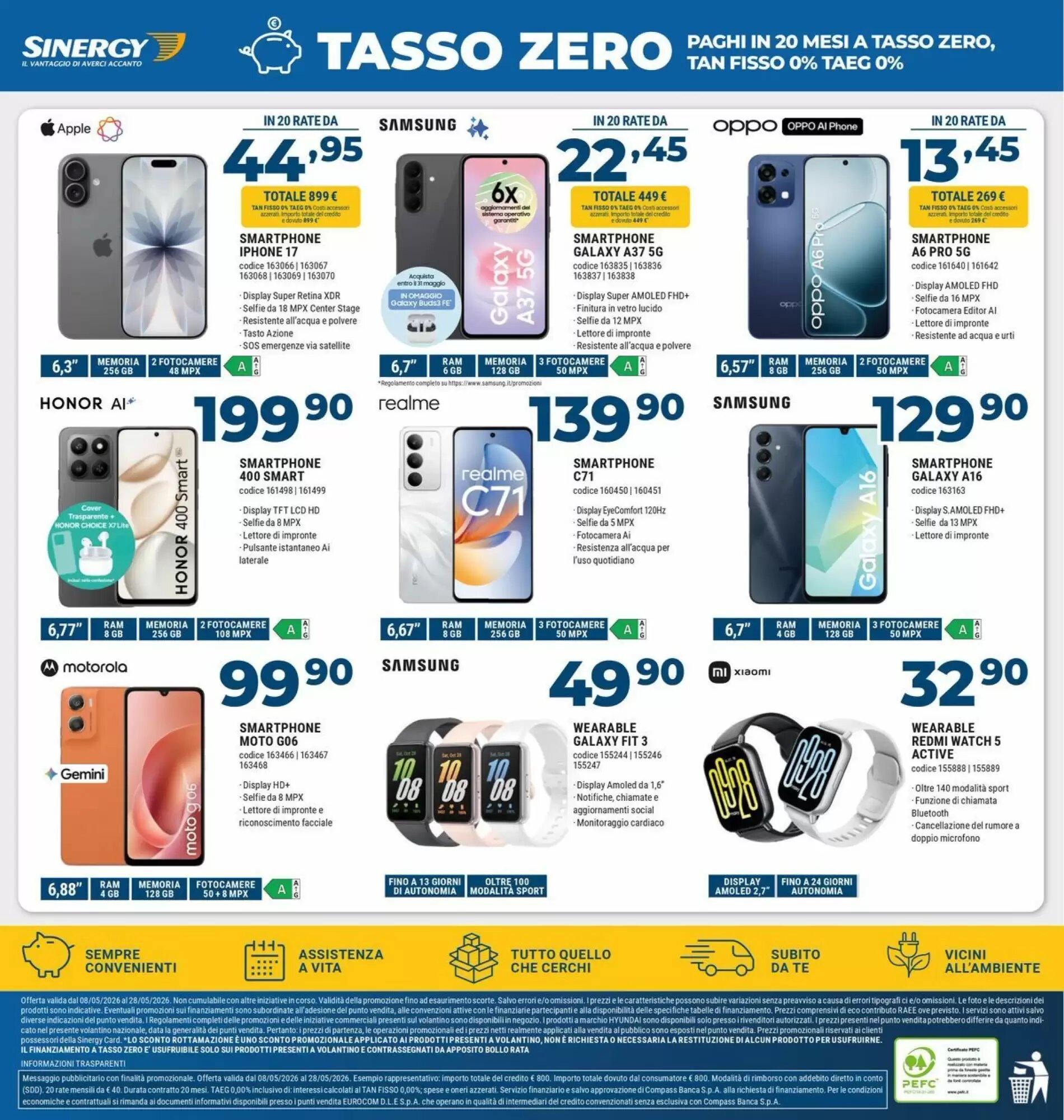 Volantino promozionale Sinergy  valide dal 08/05/2026 - Pagina 8.