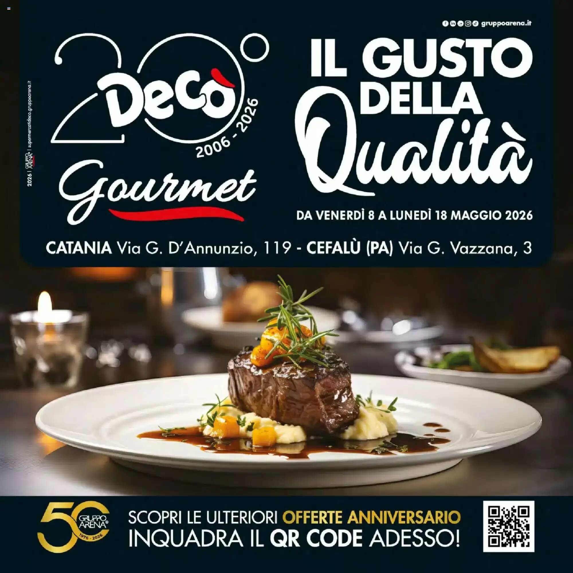 Volantino promozionale Gourmet Déco  valide dal 08/05/2026 - Pagina 1.