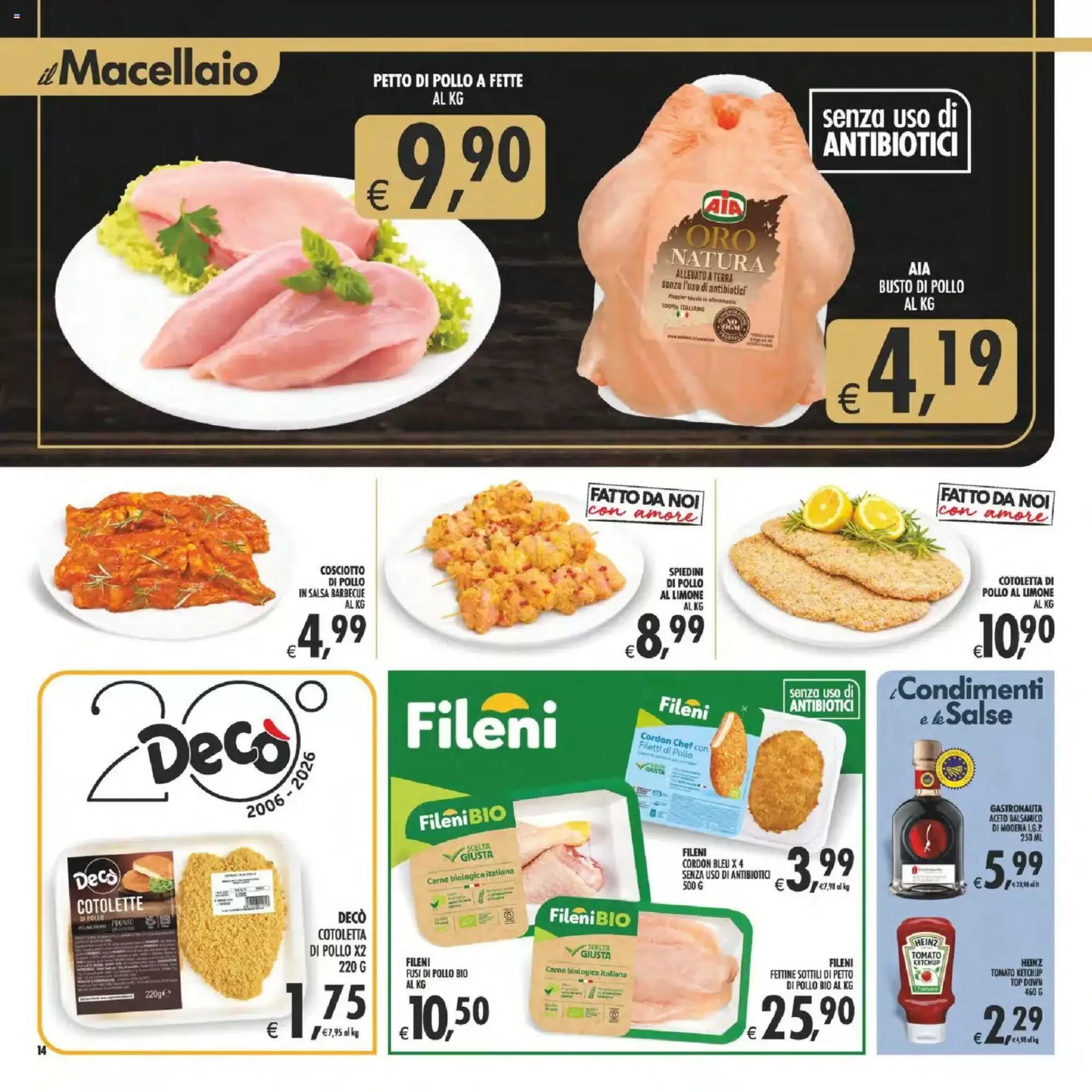 Volantino promozionale Gourmet Déco  valide dal 08/05/2026 - Pagina 14.