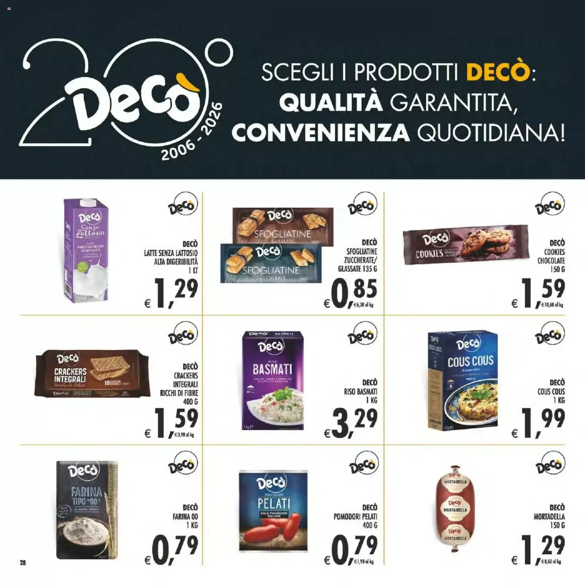 Volantino promozionale Gourmet Déco  valide dal 08/05/2026 - Pagina 28.