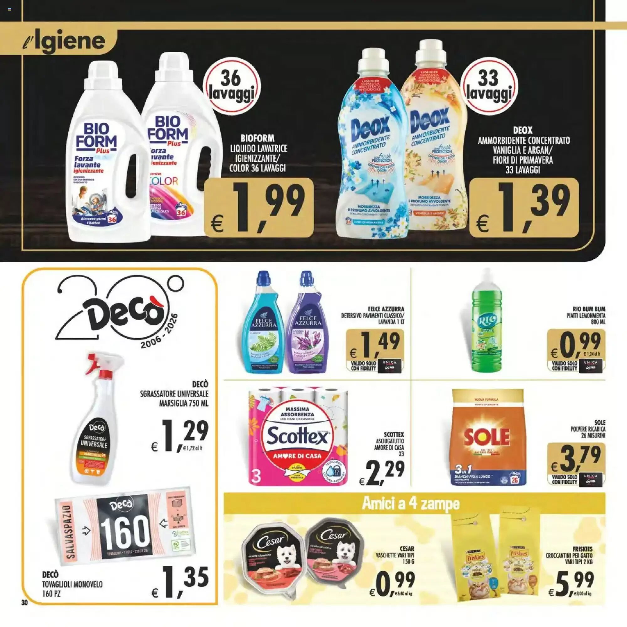 Volantino promozionale Gourmet Déco  valide dal 08/05/2026 - Pagina 30.