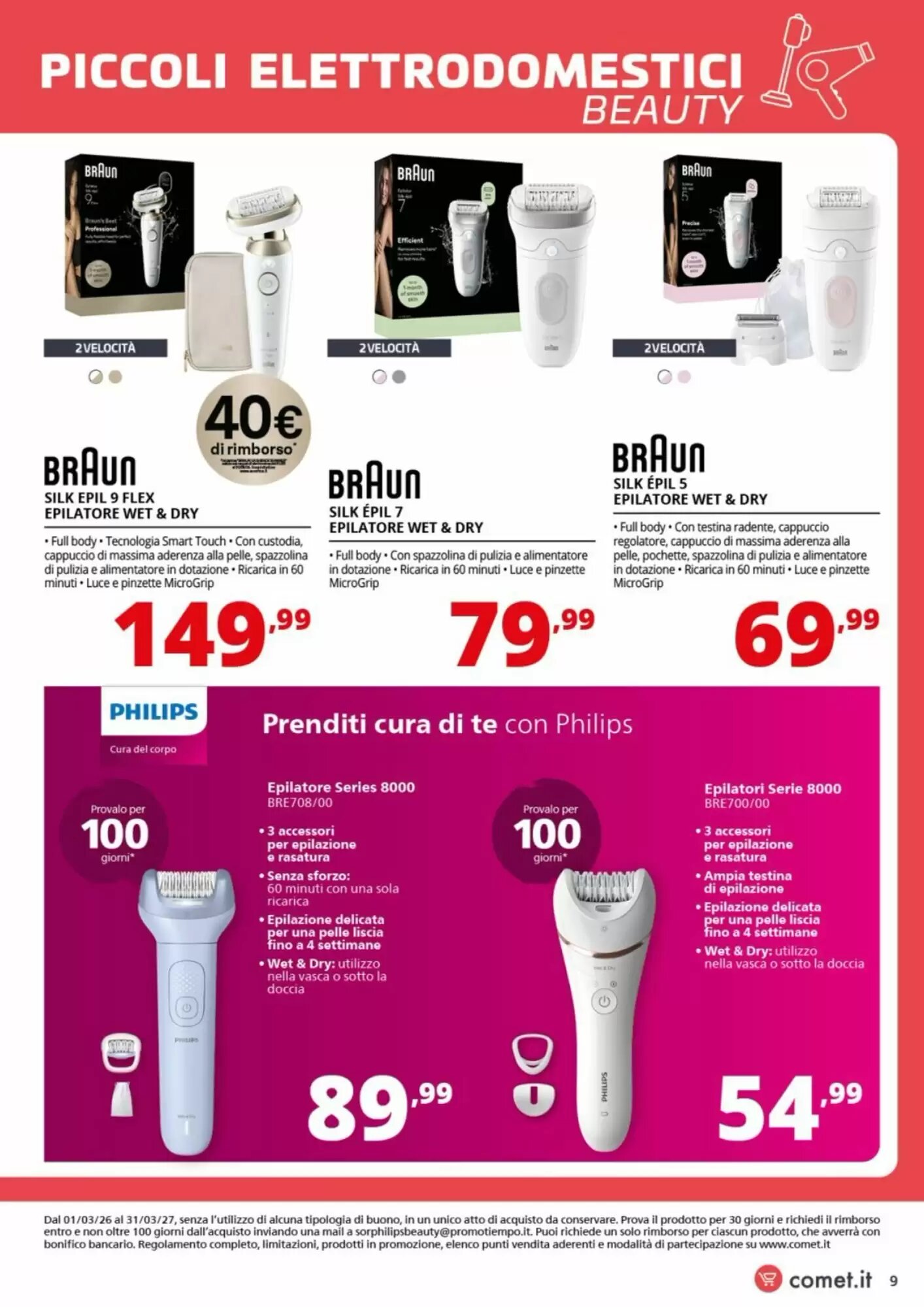 Volantino promozionale Comet  valide dal 08/05/2026 - Pagina 9.
