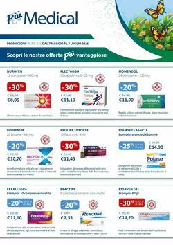 Volantino promozionale PiùMe  valide dal 08/05/2026