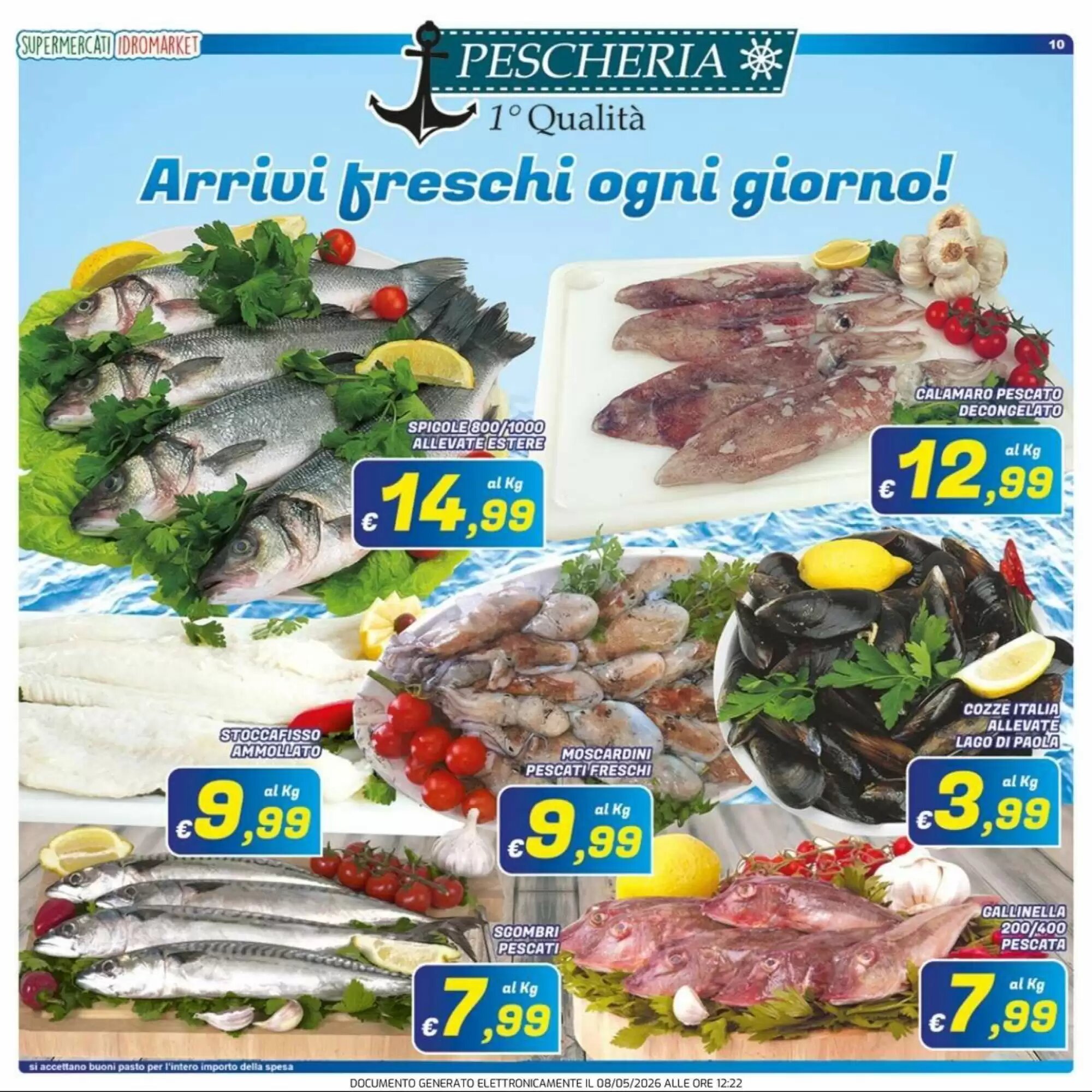 Volantino promozionale Idromarket  valide dal 08/05/2026 - Pagina 10.