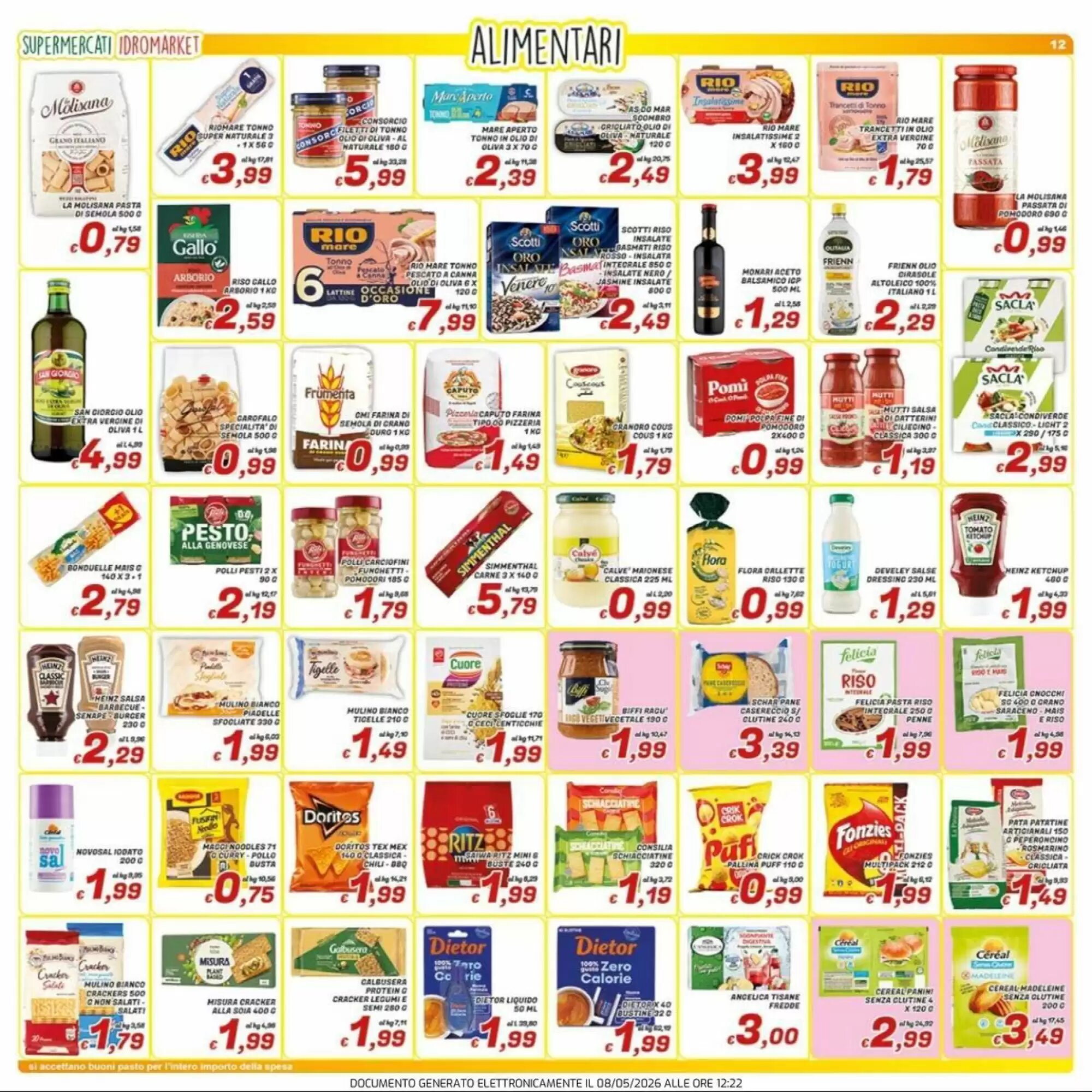 Volantino promozionale Idromarket  valide dal 08/05/2026 - Pagina 12.