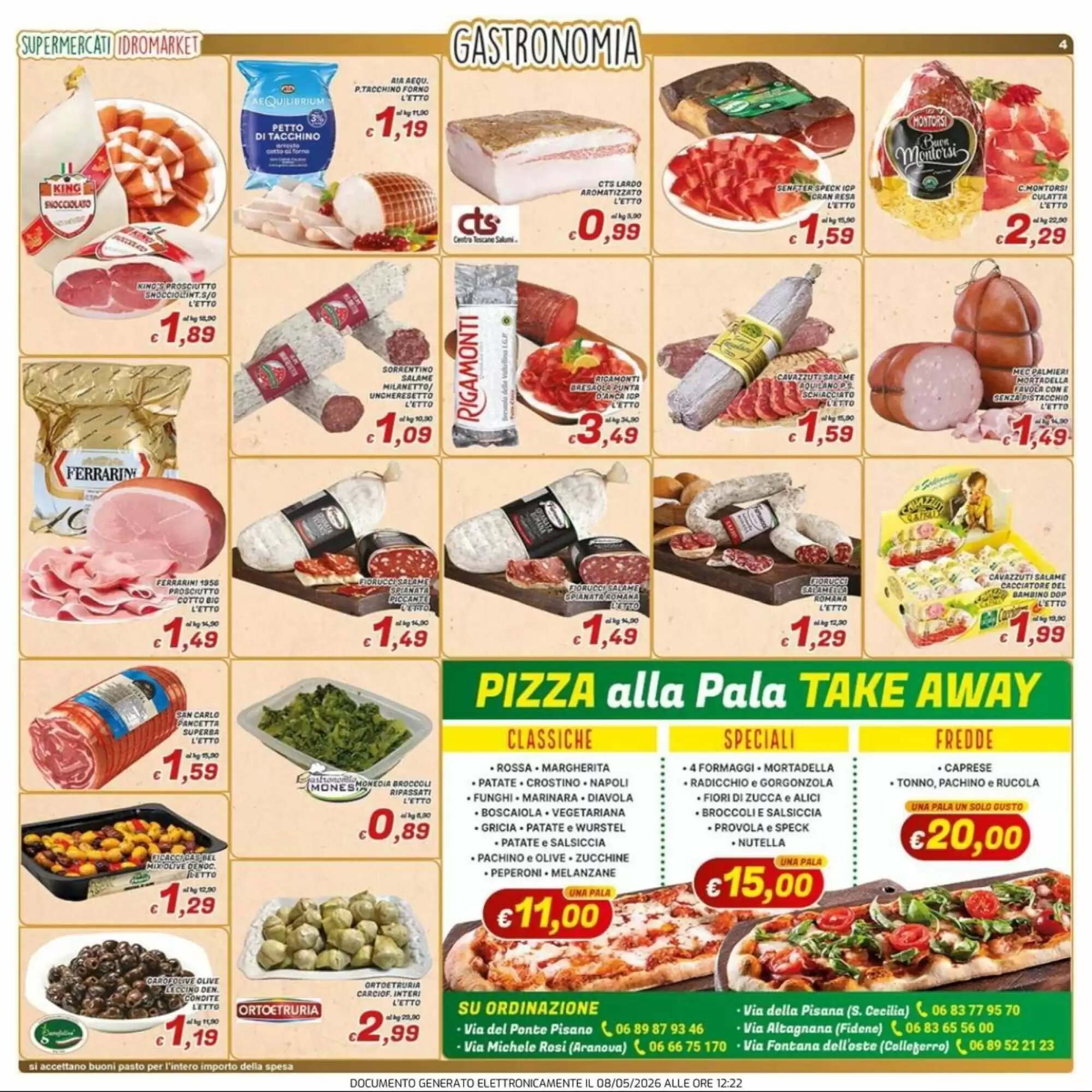 Volantino promozionale Idromarket  valide dal 08/05/2026 - Pagina 4.