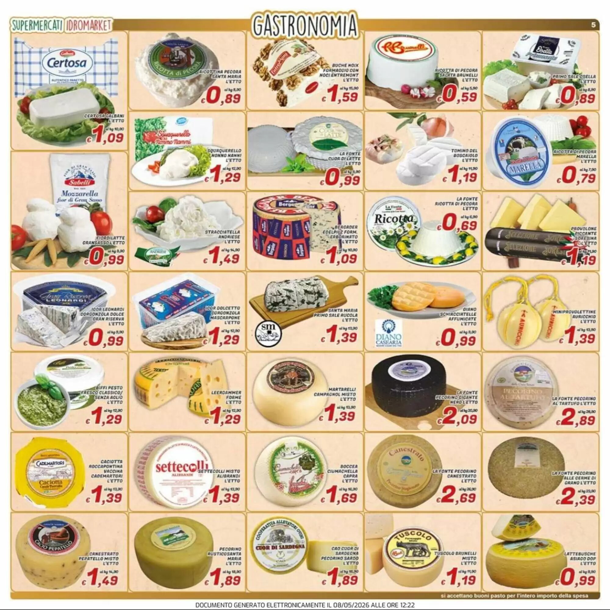 Volantino promozionale Idromarket  valide dal 08/05/2026 - Pagina 5.