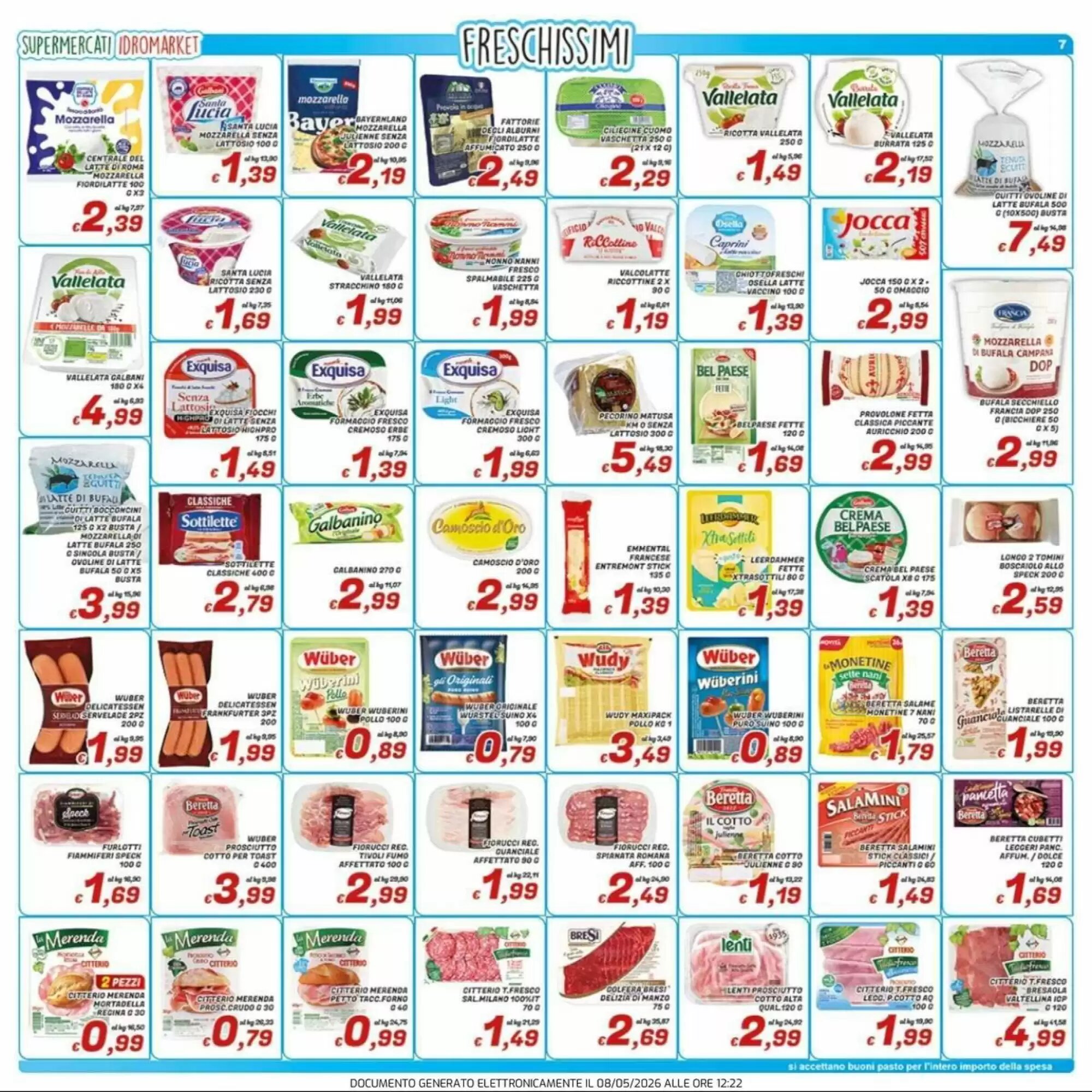 Volantino promozionale Idromarket  valide dal 08/05/2026 - Pagina 7.