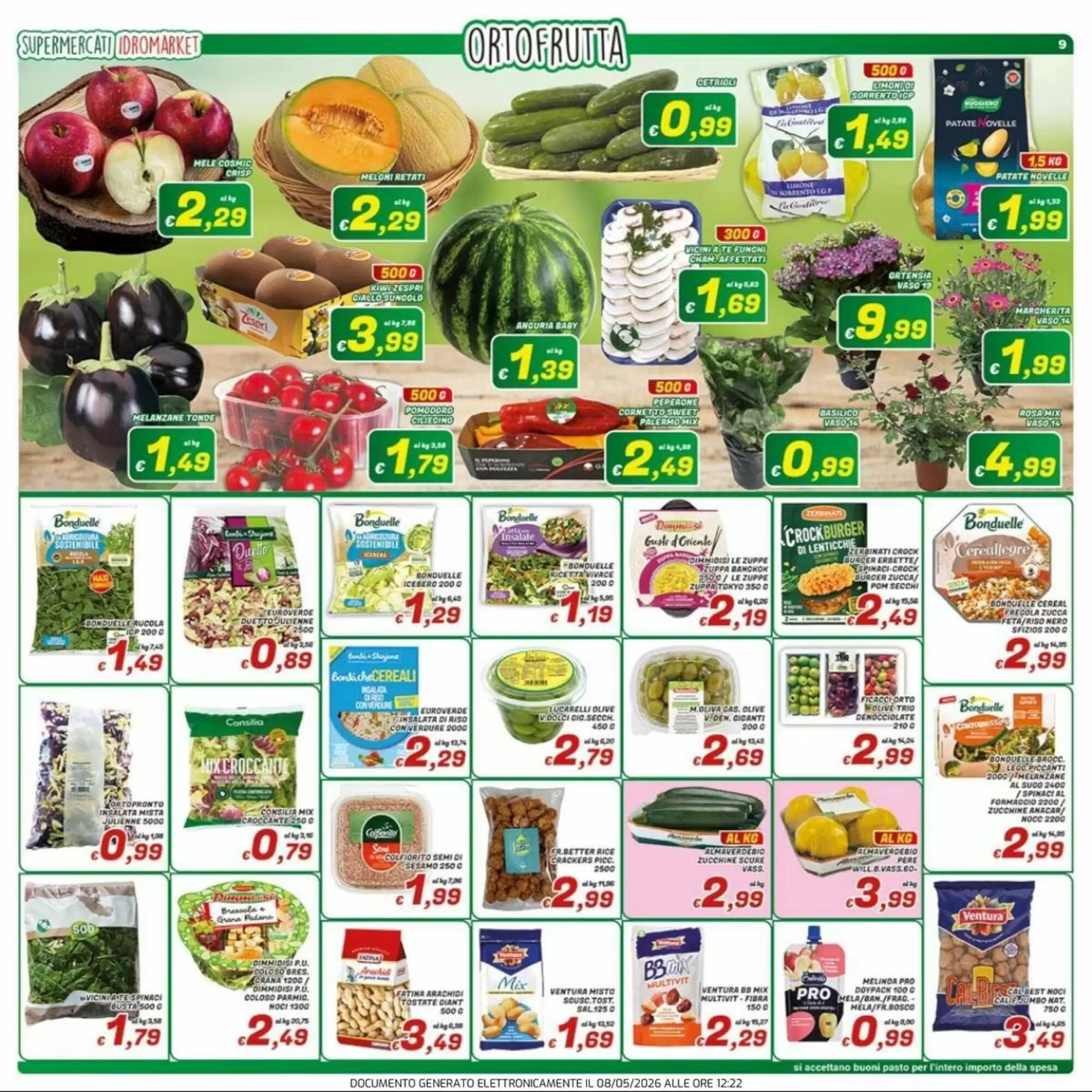Volantino promozionale Idromarket  valide dal 08/05/2026 - Pagina 9.