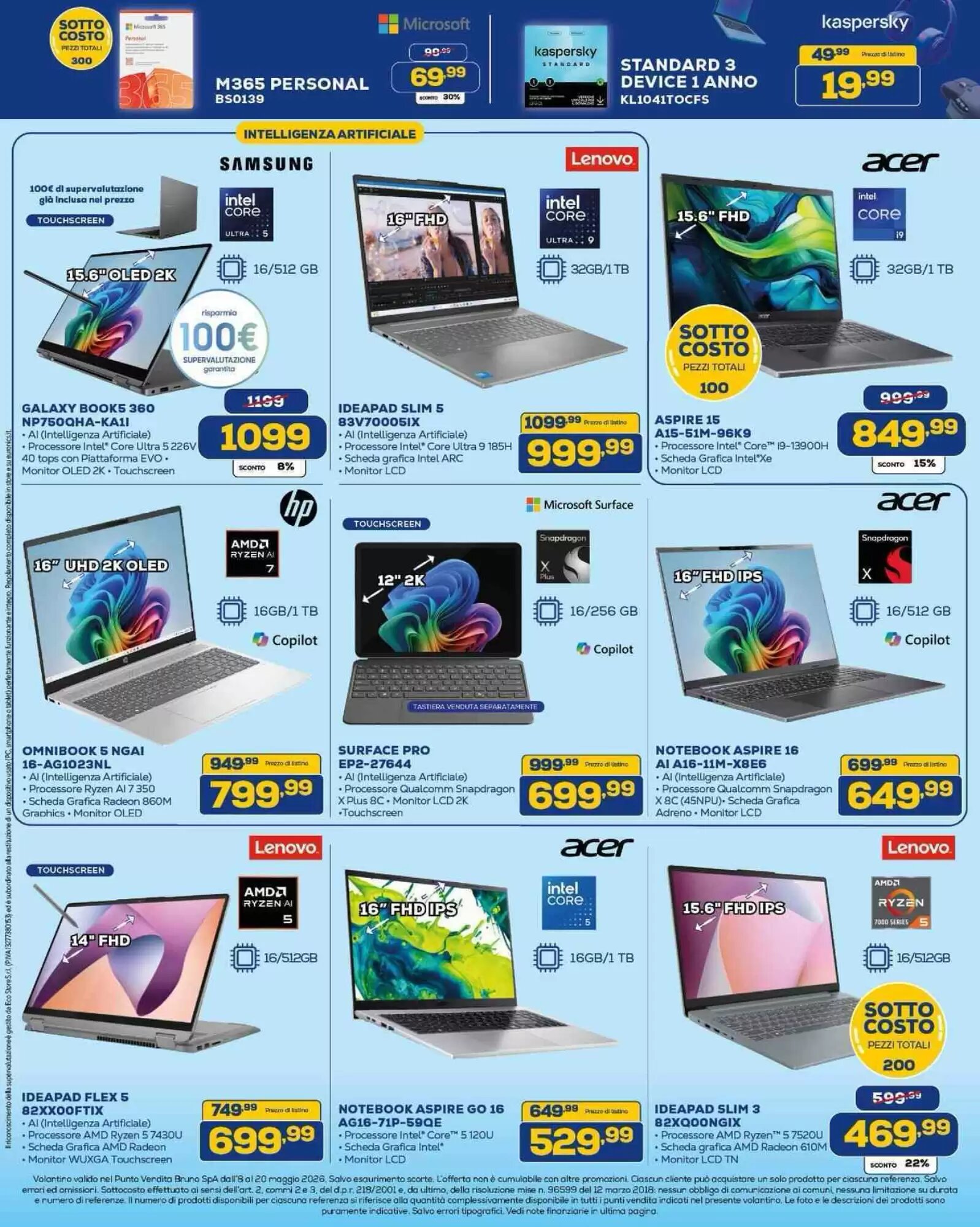 Volantino promozionale Euronics  valide dal 08/05/2026 - Pagina 14.