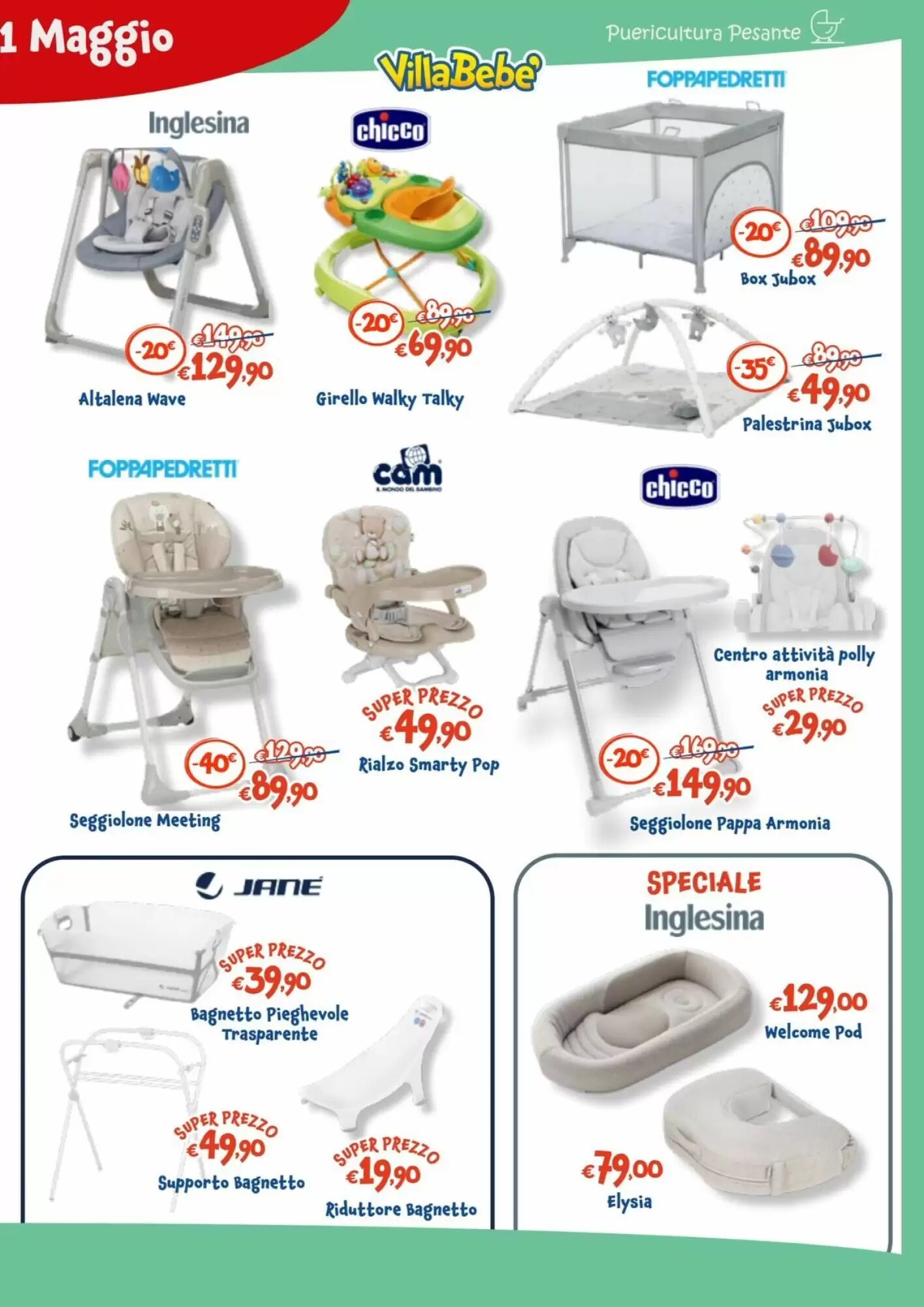 Volantino promozionale Villabebè  valide dal 08/05/2026 - Pagina 15.