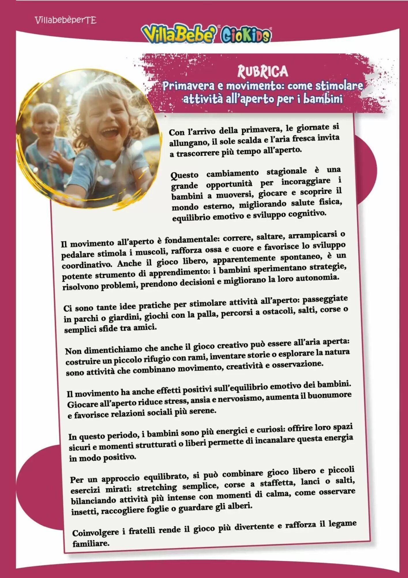 Volantino promozionale Villabebè  valide dal 08/05/2026 - Pagina 6.