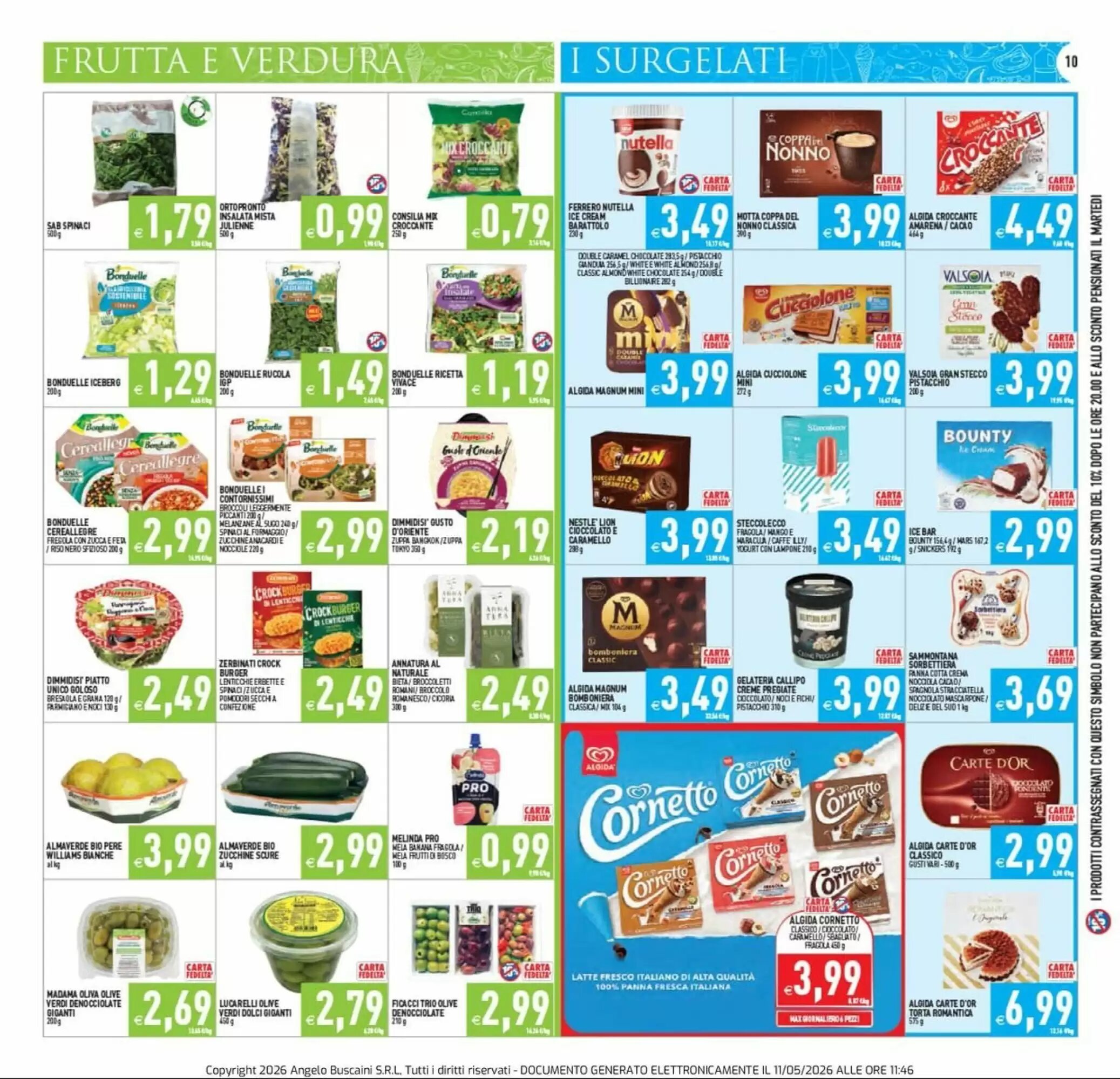Volantino promozionale Supermercati Agorà  valide dal 08/05/2026 - Pagina 10.