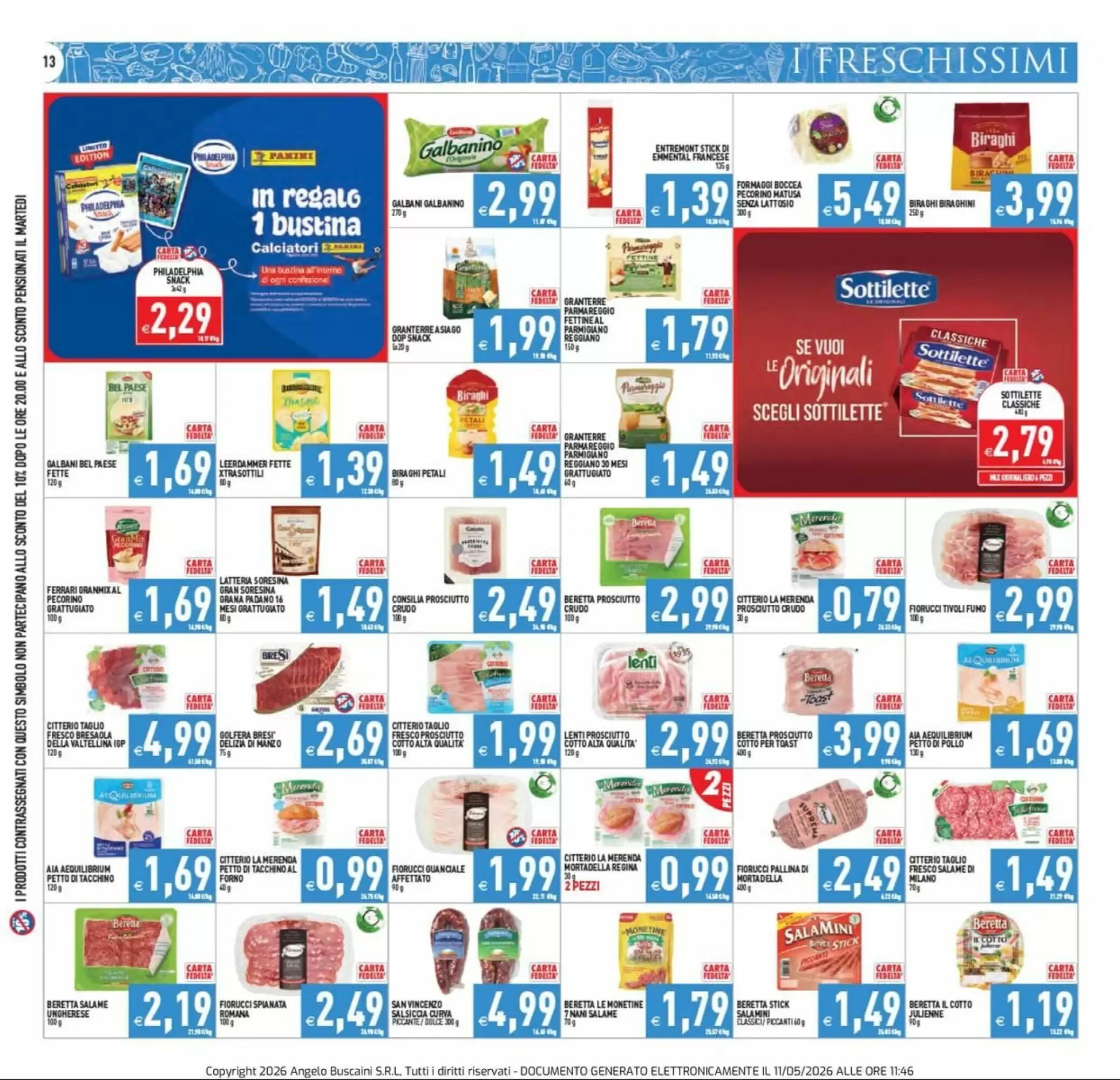 Volantino promozionale Supermercati Agorà  valide dal 08/05/2026 - Pagina 13.