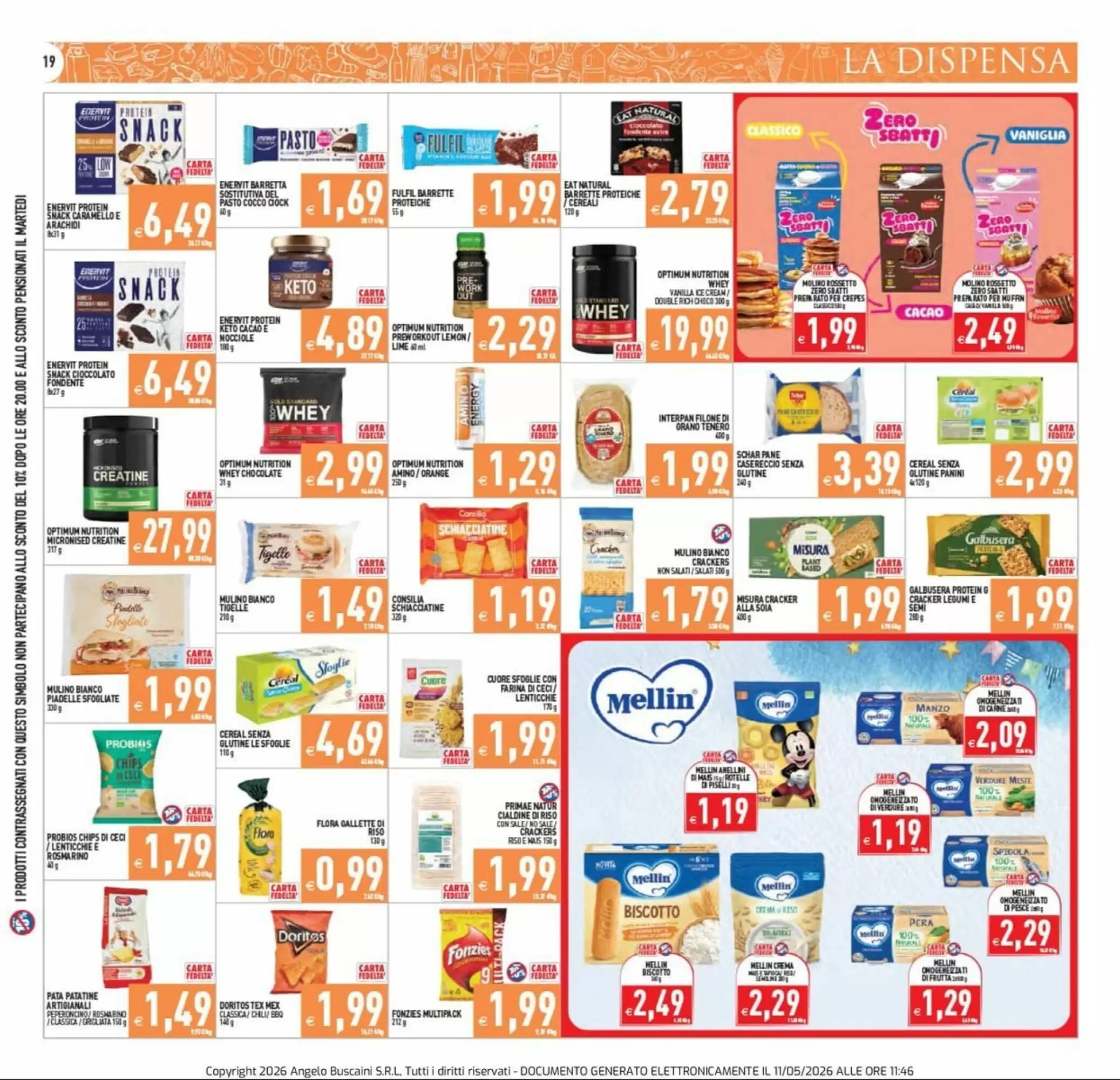 Volantino promozionale Supermercati Agorà  valide dal 08/05/2026 - Pagina 19.