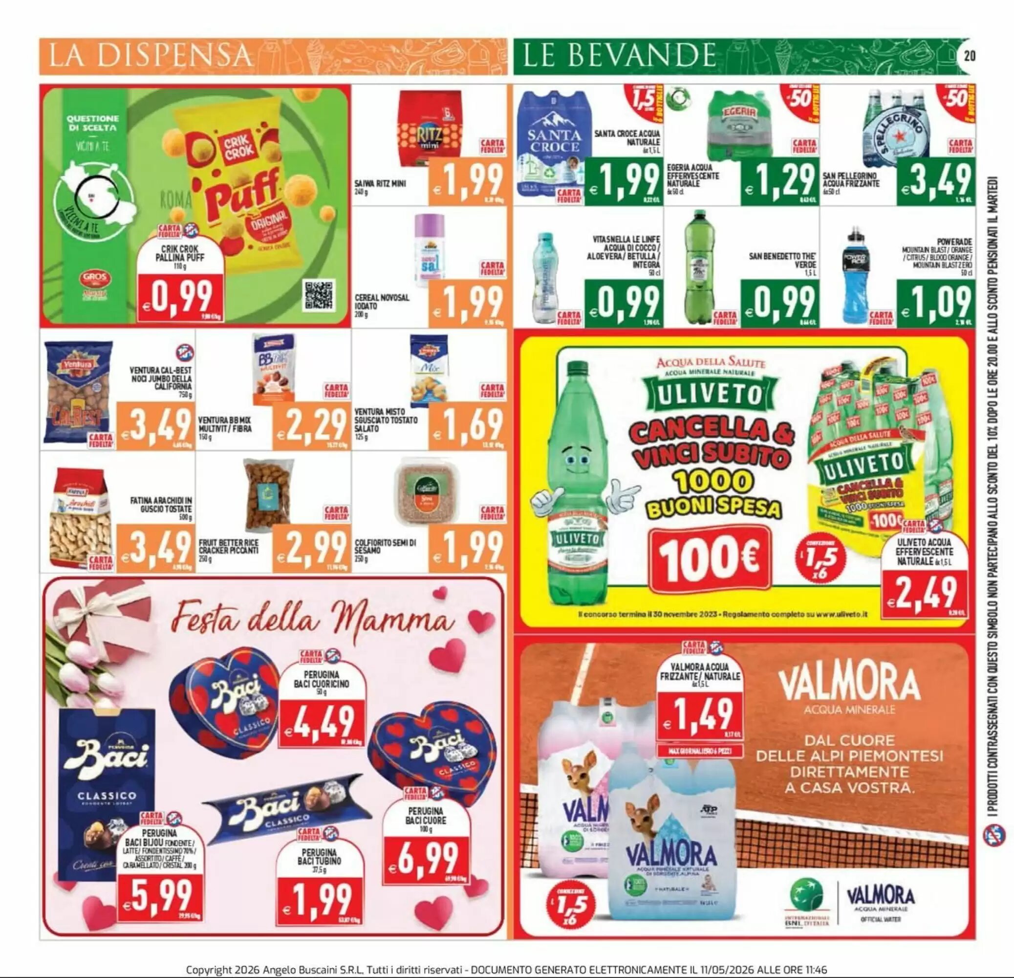 Volantino promozionale Supermercati Agorà  valide dal 08/05/2026 - Pagina 20.