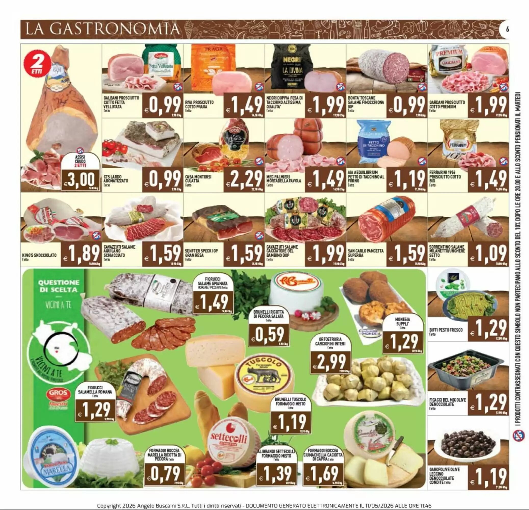 Volantino promozionale Supermercati Agorà  valide dal 08/05/2026 - Pagina 6.
