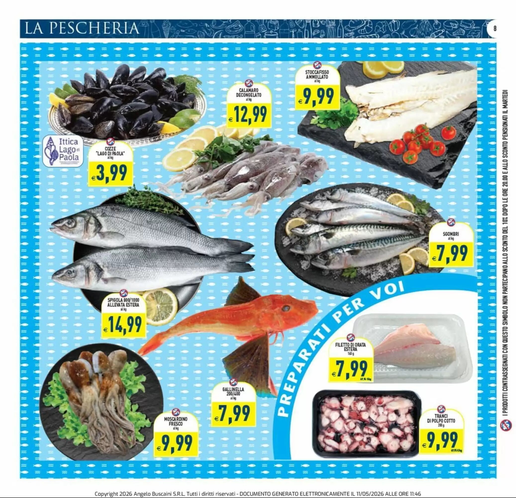 Volantino promozionale Supermercati Agorà  valide dal 08/05/2026 - Pagina 8.