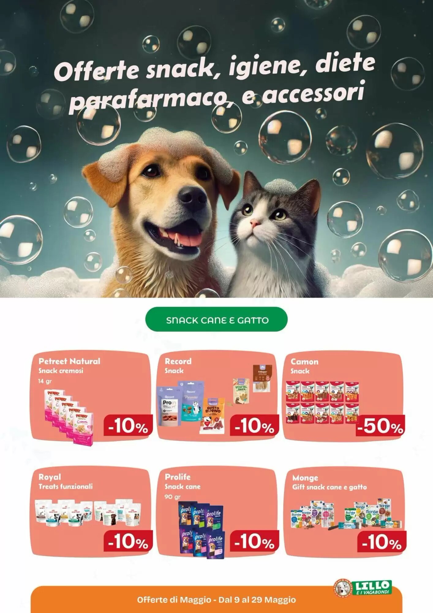 Volantino promozionale Lillo e i Vagabondi  valide dal 09/05/2026 - Pagina 6.