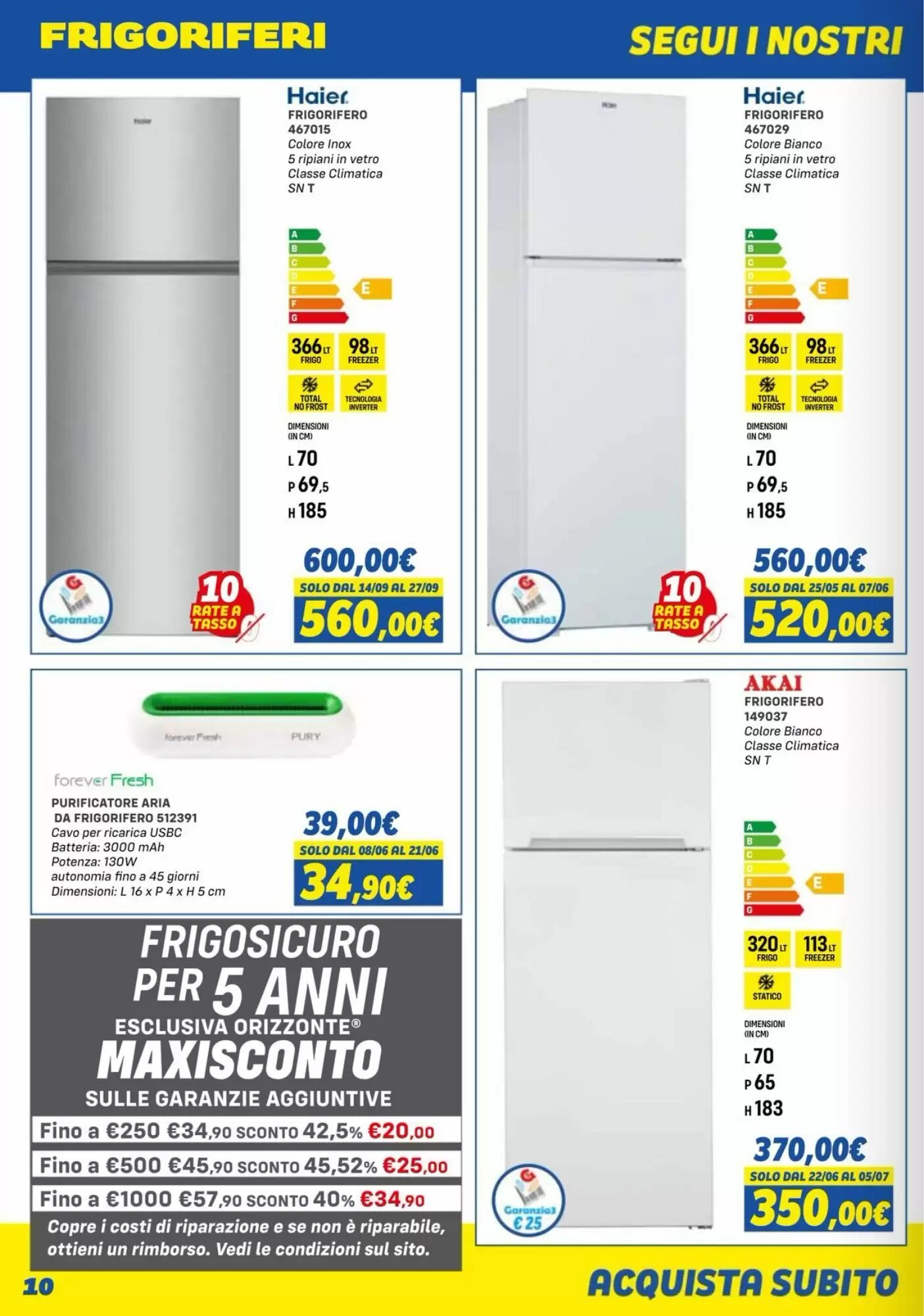 Volantino promozionale Orizzonte  valide dal 09/05/2026 - Pagina 10.
