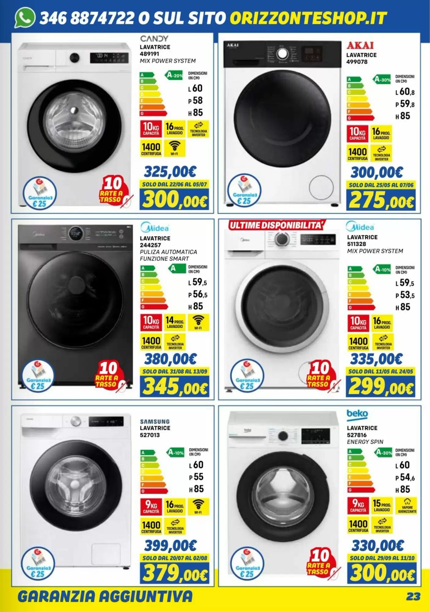 Volantino promozionale Orizzonte  valide dal 09/05/2026 - Pagina 23.
