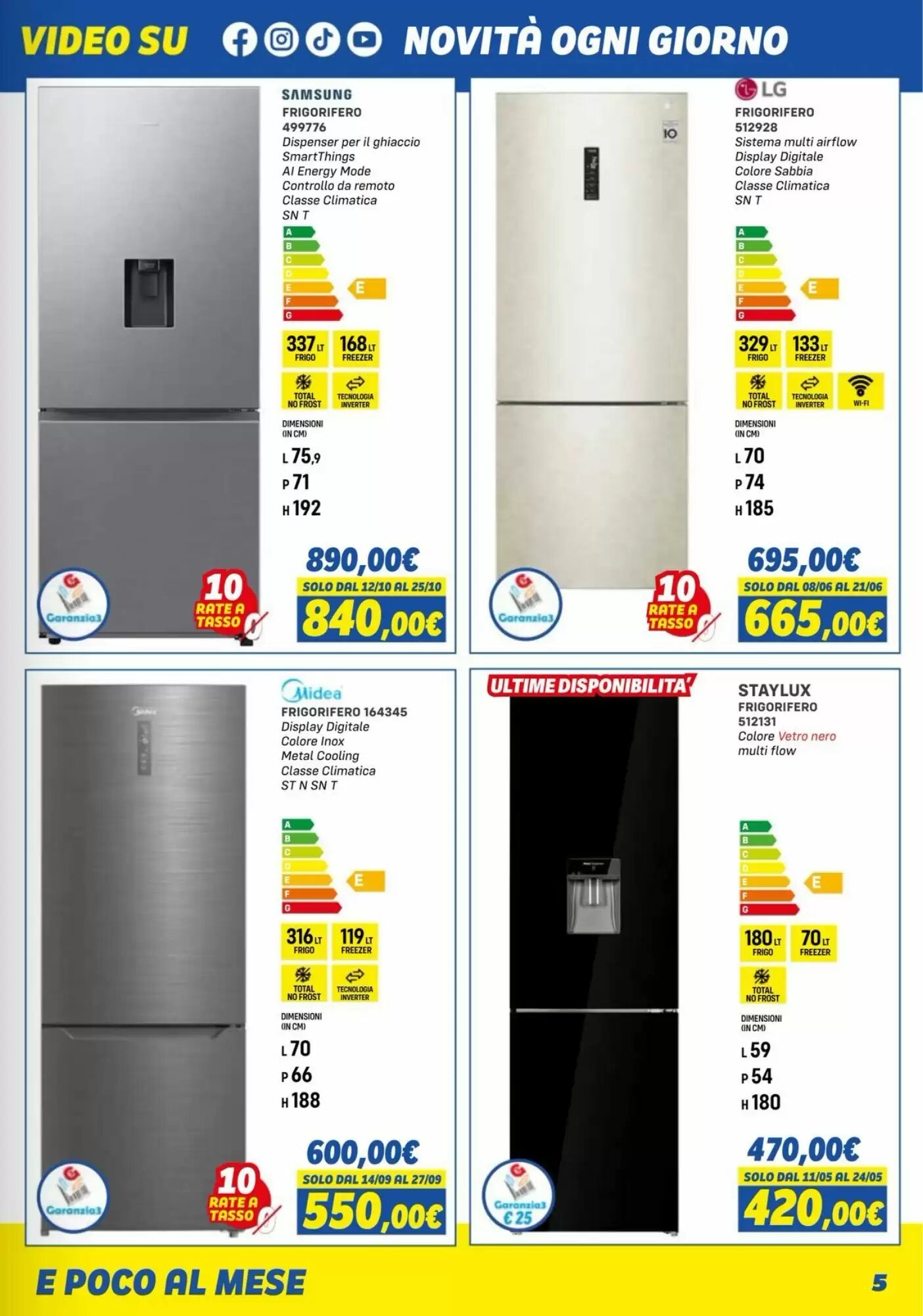 Volantino promozionale Orizzonte  valide dal 09/05/2026 - Pagina 5.