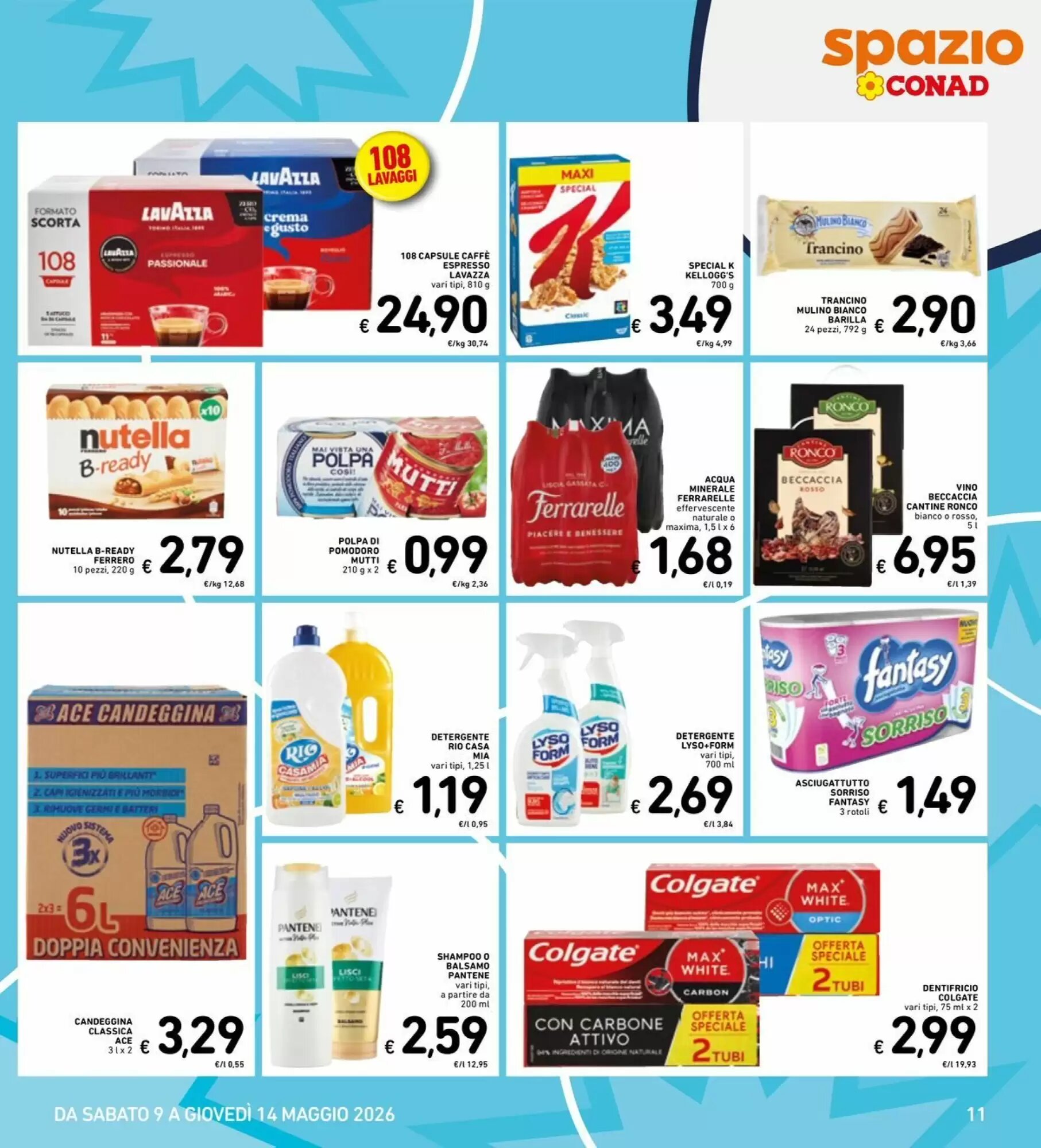Volantino promozionale Spazio Conad  valide dal 09/05/2026 - Pagina 11.