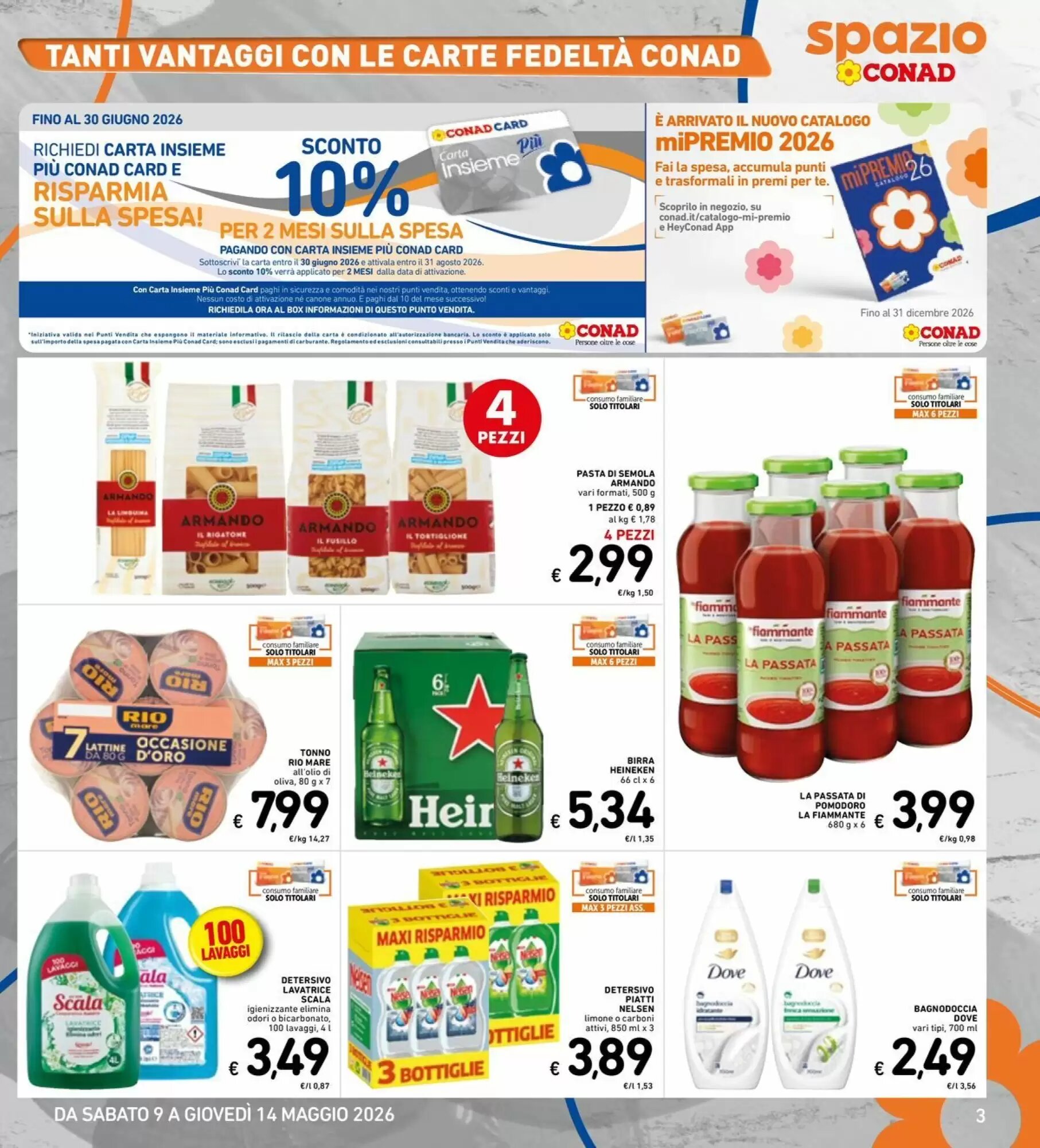 Volantino promozionale Spazio Conad  valide dal 09/05/2026 - Pagina 3.