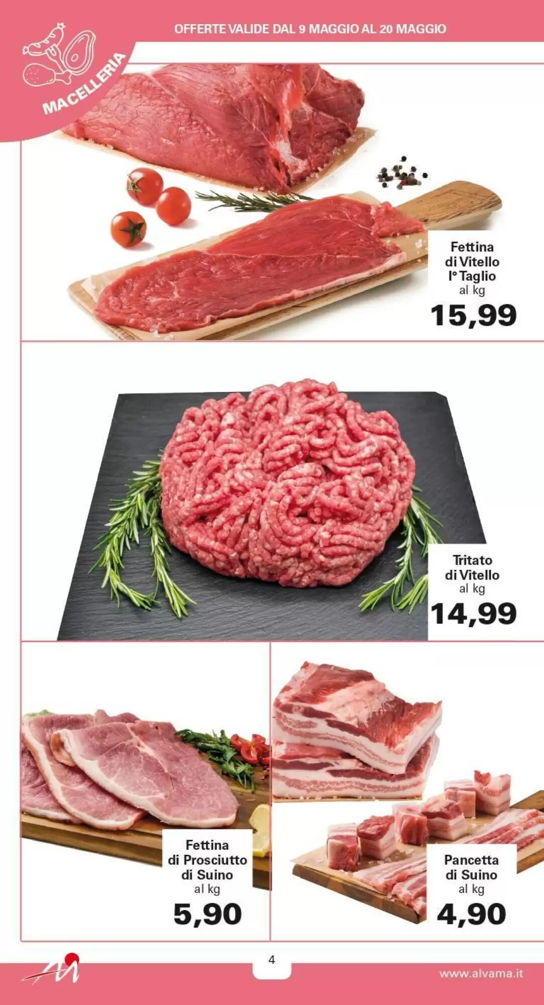Volantino promozionale Alvama  valide dal 09/05/2026 - Pagina 4.