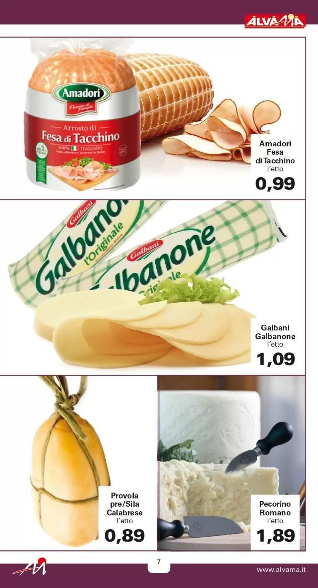 Volantino promozionale Alvama  valide dal 09/05/2026 - Pagina 7.