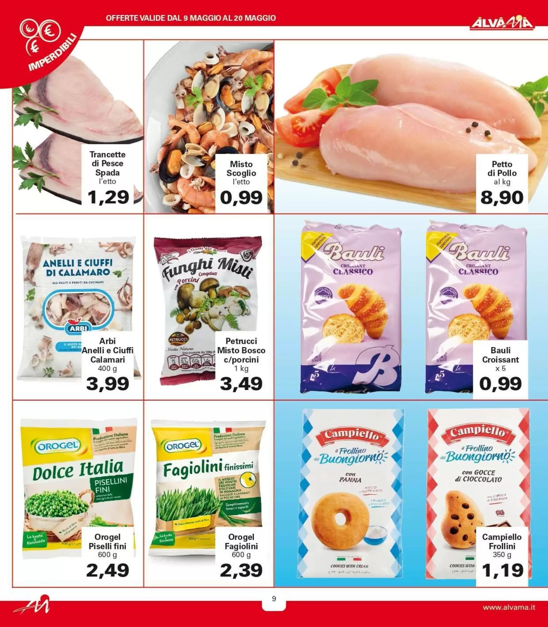 Volantino promozionale Alvama  valide dal 09/05/2026 - Pagina 9.