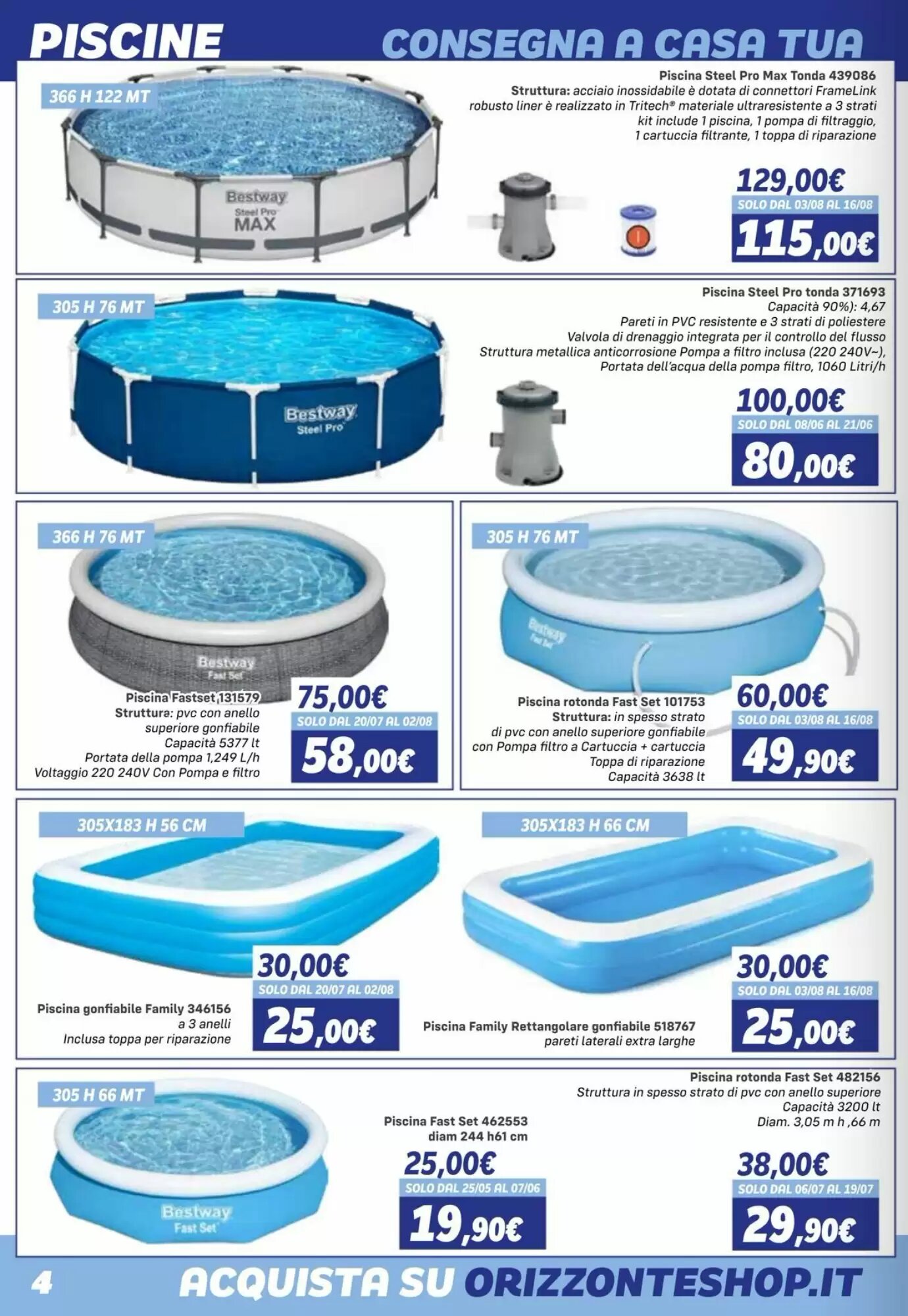 Volantino promozionale Orizzonte  valide dal 09/05/2026 - Pagina 4.