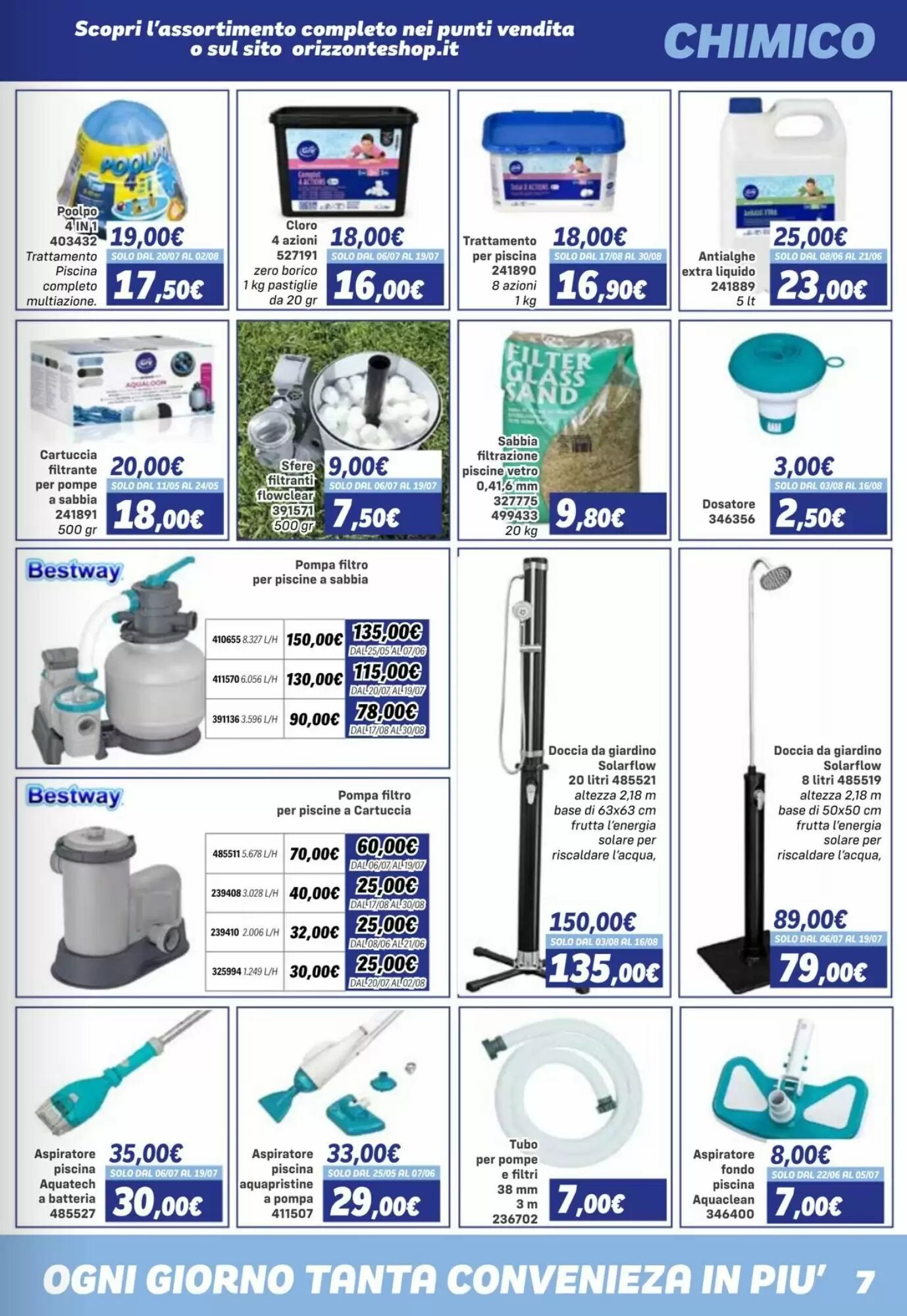 Volantino promozionale Orizzonte  valide dal 09/05/2026 - Pagina 7.