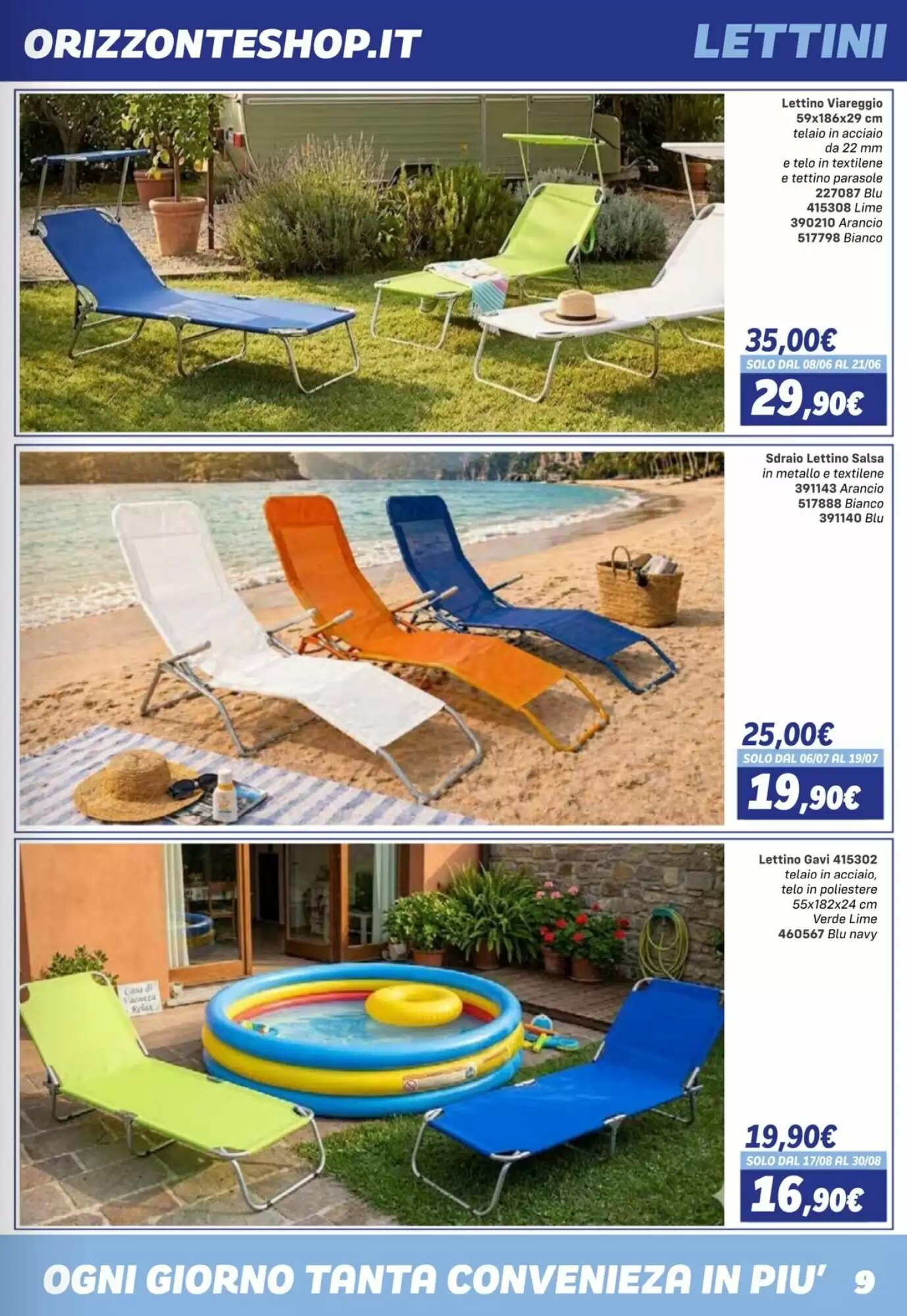 Volantino promozionale Orizzonte  valide dal 09/05/2026 - Pagina 9.