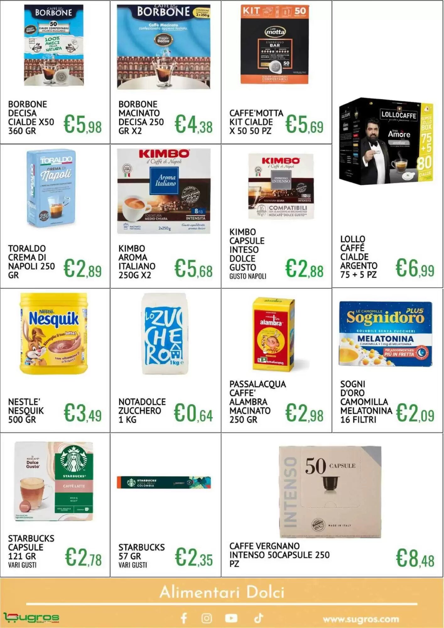 Volantino promozionale Sugros  valide dal 10/05/2026 - Pagina 16.