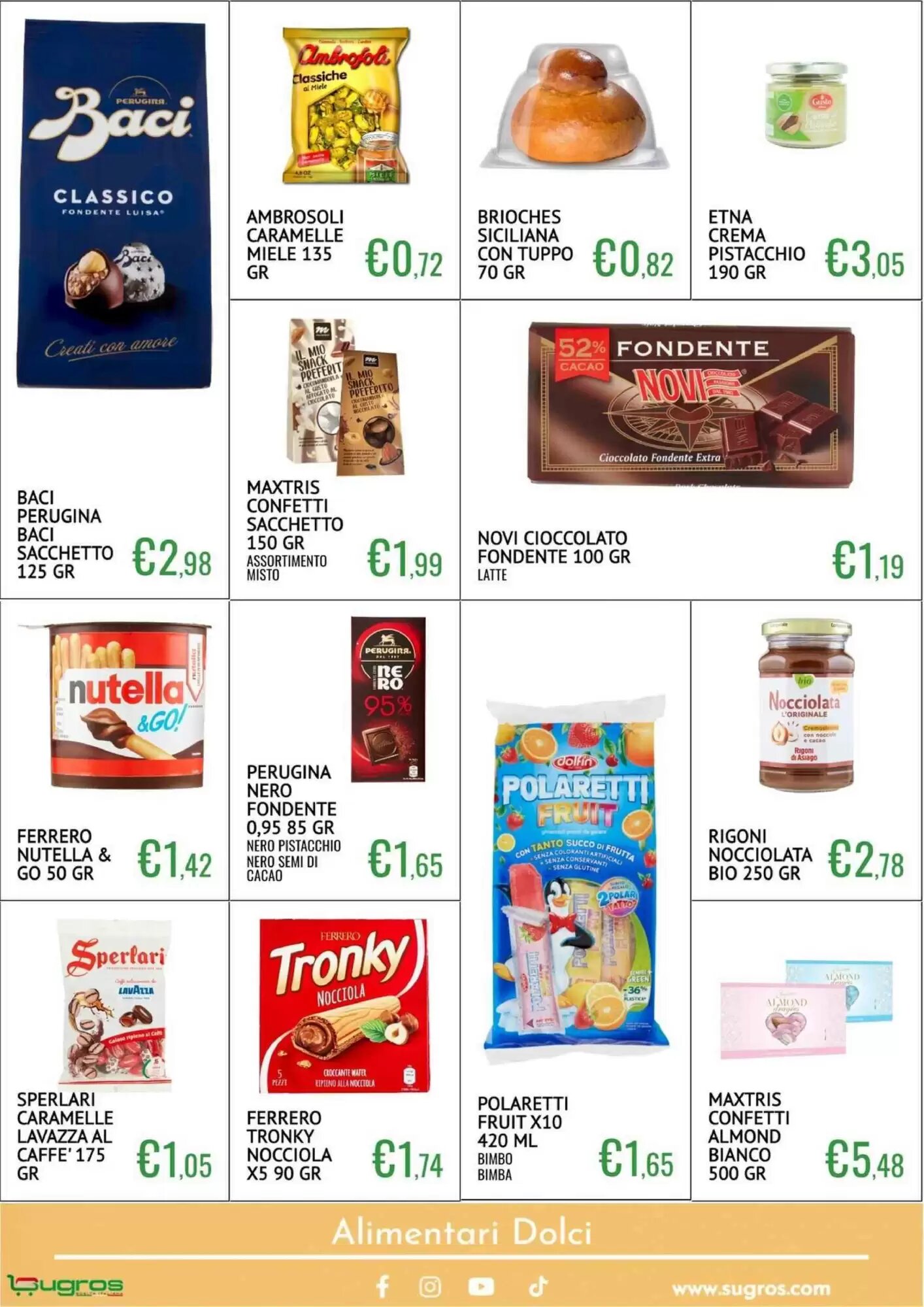 Volantino promozionale Sugros  valide dal 10/05/2026 - Pagina 18.