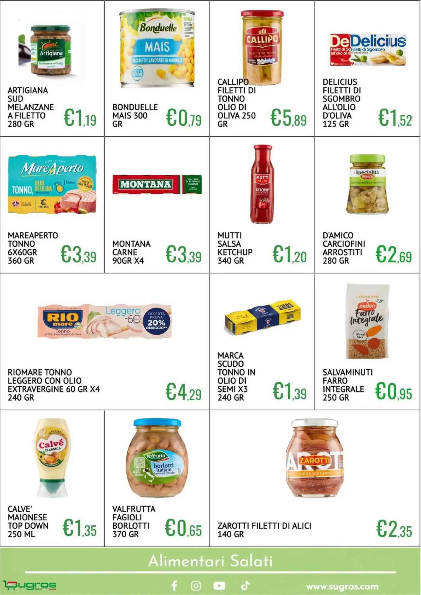 Volantino promozionale Sugros  valide dal 10/05/2026 - Pagina 22.