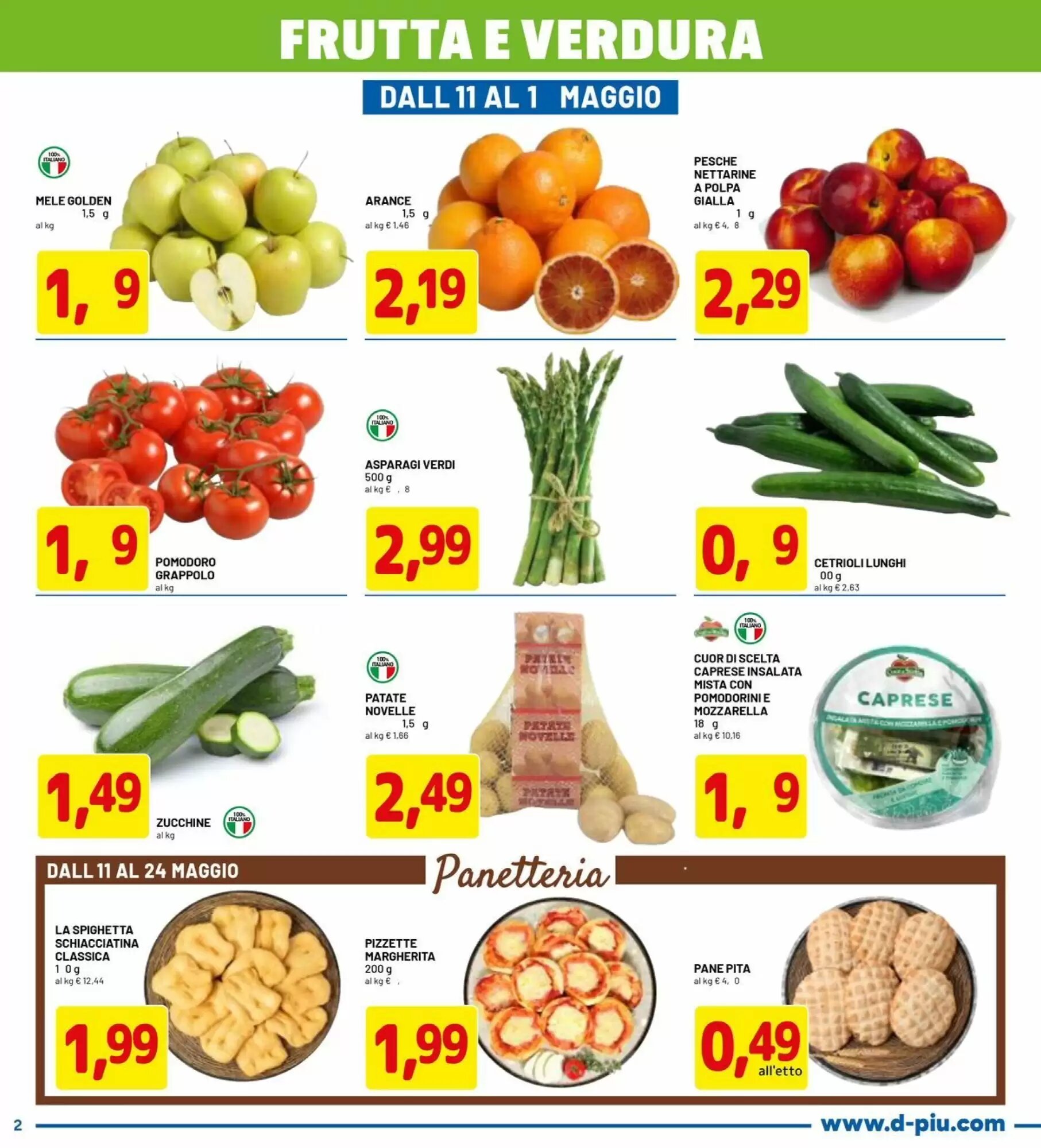 Volantino promozionale DPiù  valide dal 11/05/2026 - Pagina 2.