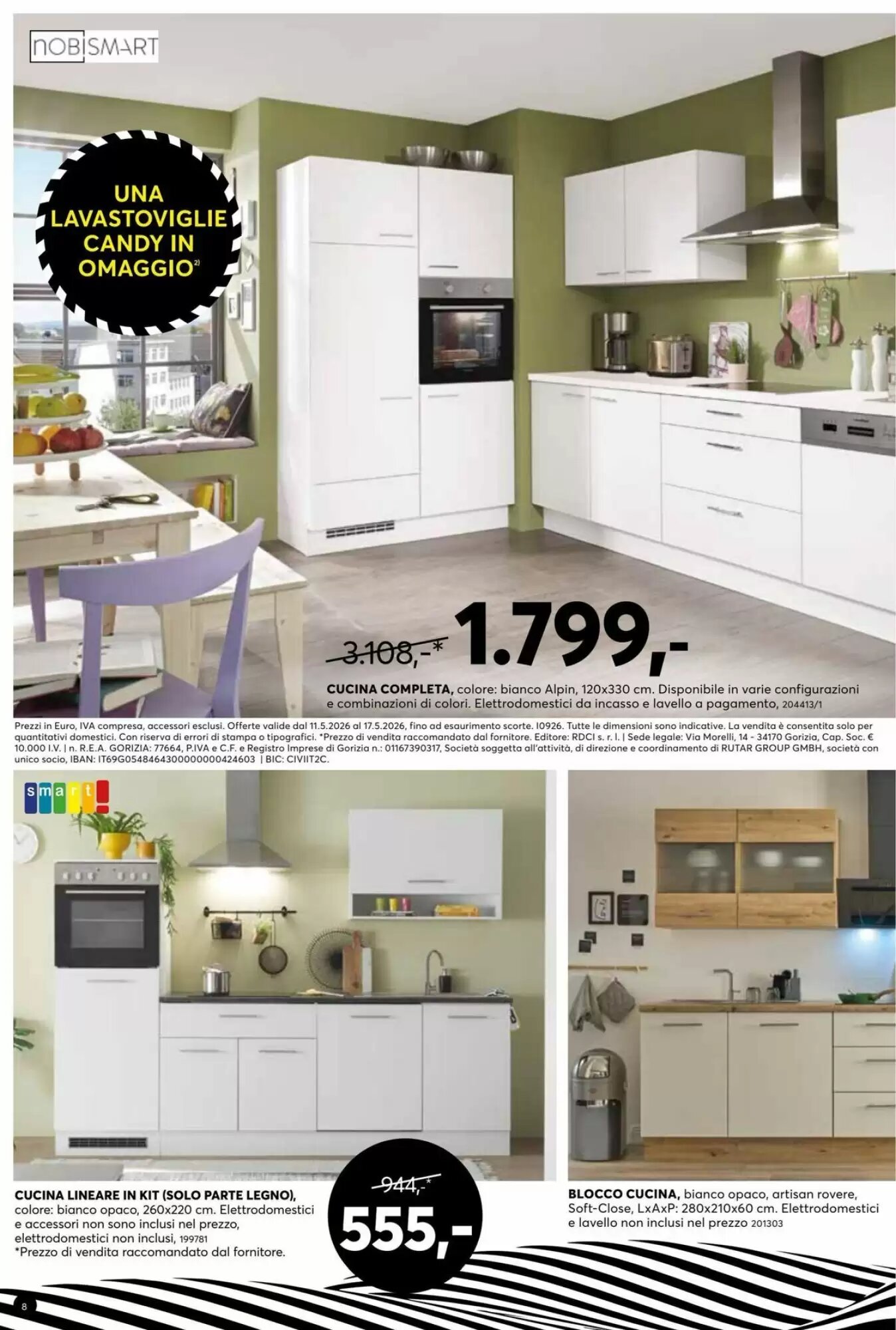Volantino promozionale Dipo Arredamenti  valide dal 11/05/2026 - Pagina 8.