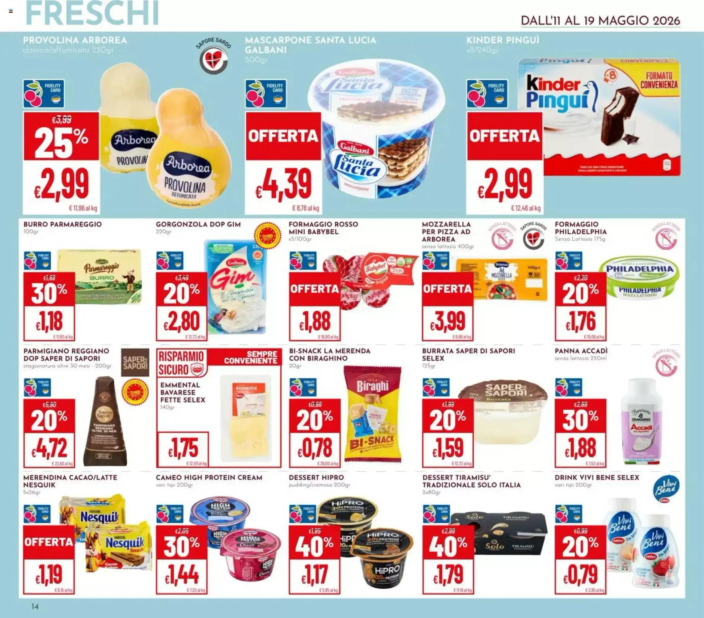 Volantino promozionale Pan  valide dal 11/05/2026 - Pagina 14.