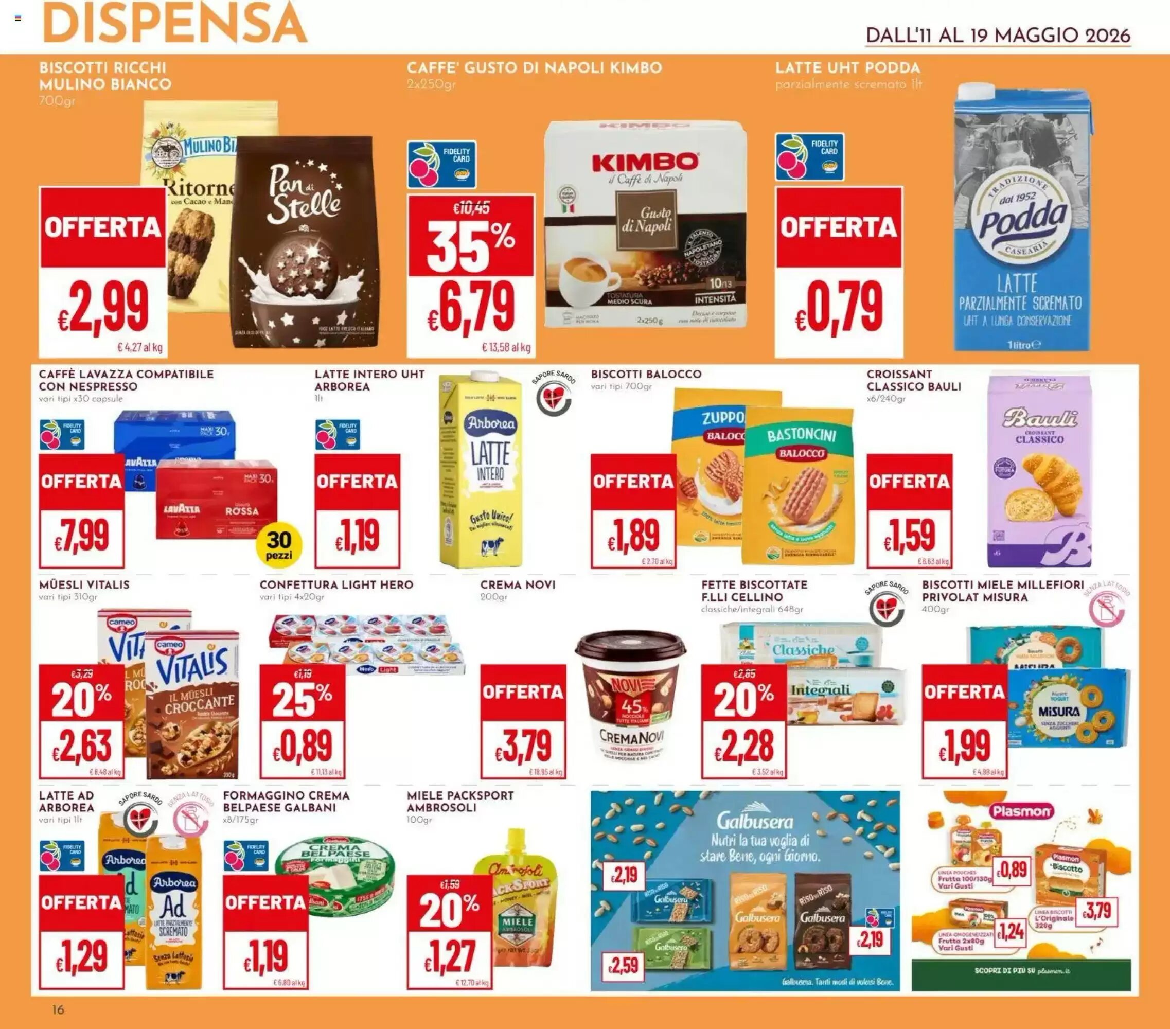 Volantino promozionale Pan  valide dal 11/05/2026 - Pagina 16.