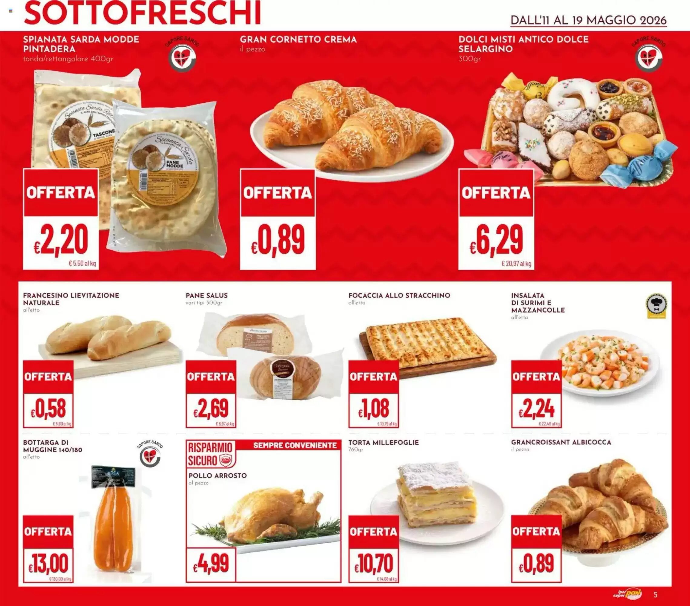 Volantino promozionale Pan  valide dal 11/05/2026 - Pagina 5.