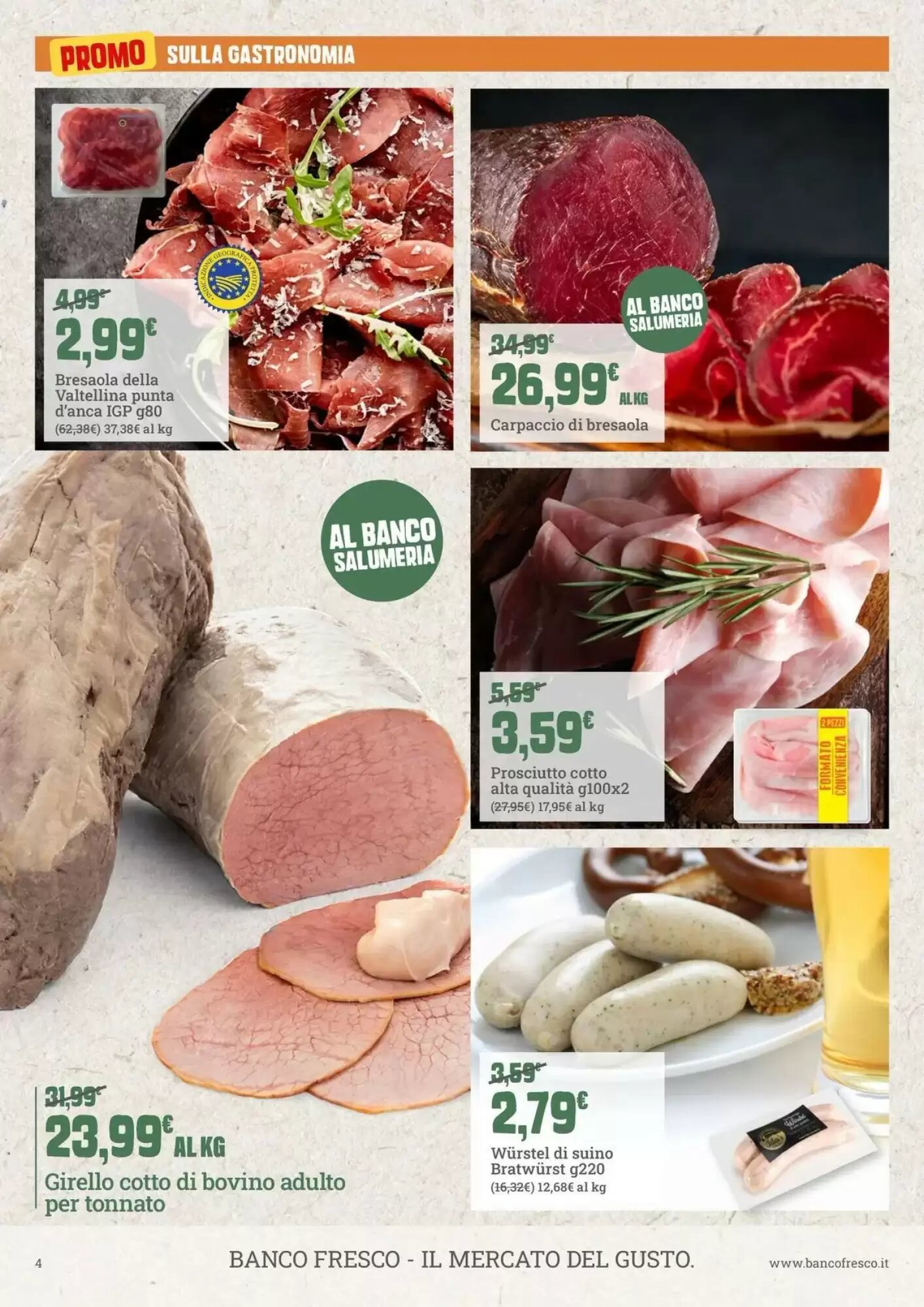 Volantino promozionale Banco Fresco  valide dal 11/05/2026 - Pagina 4.